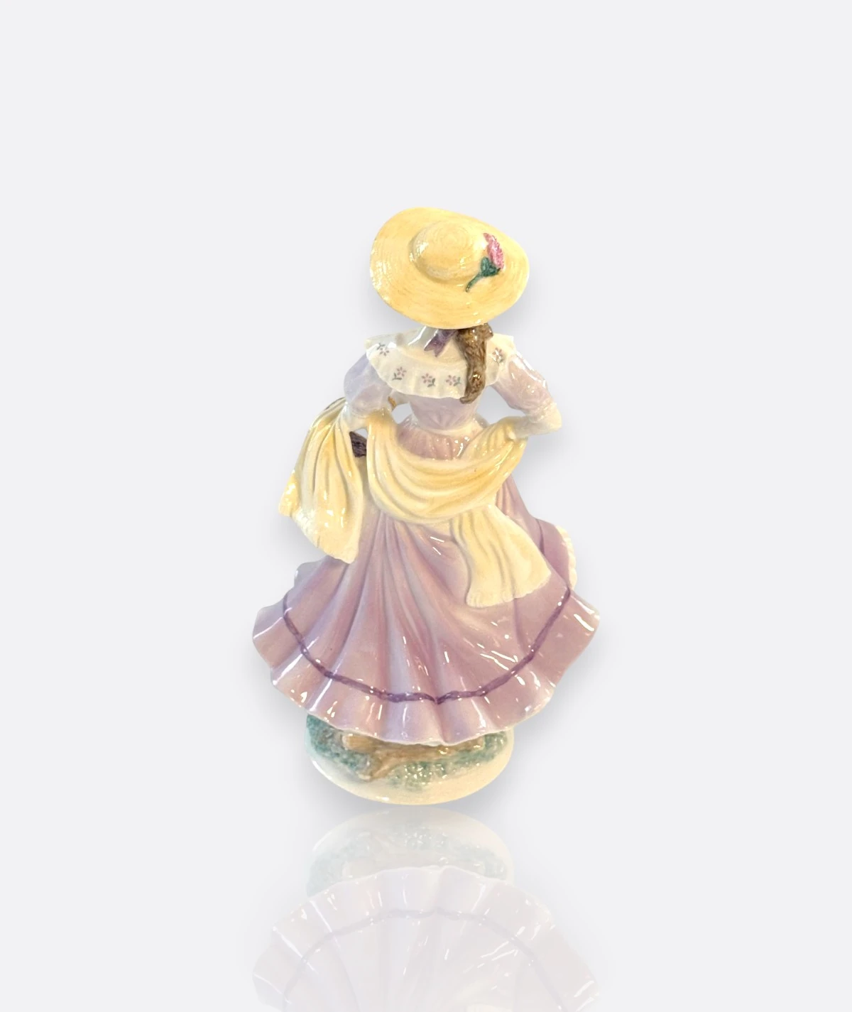 Royal Worcester “Autumn” –  Porselen FigürThe Four Seasons Collection (1991)