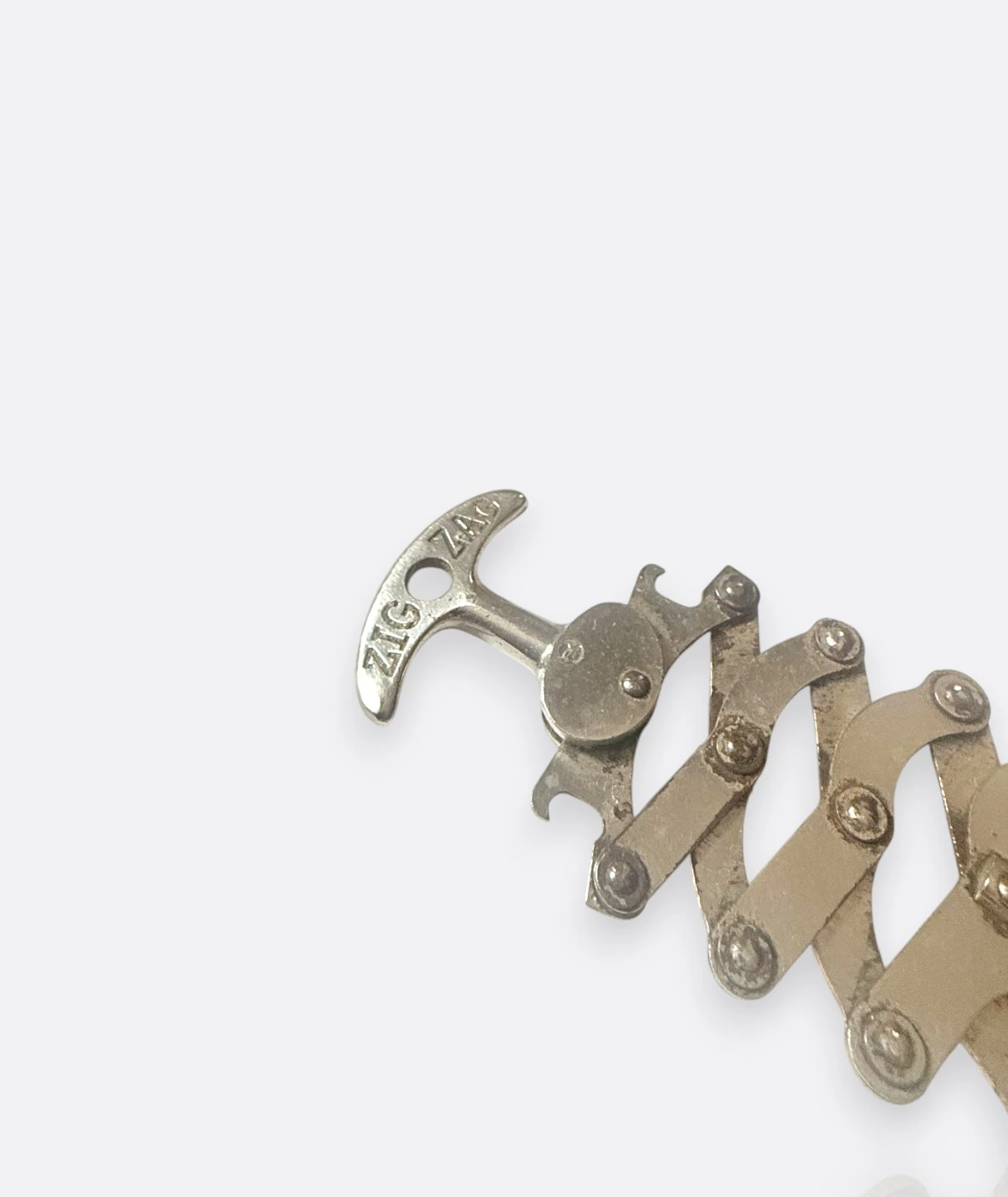 Antika Mekanik Orijinal “ZIG-ZAG” Mekanik Tirbuşon – Fransız Patentli Model, 1930’lar