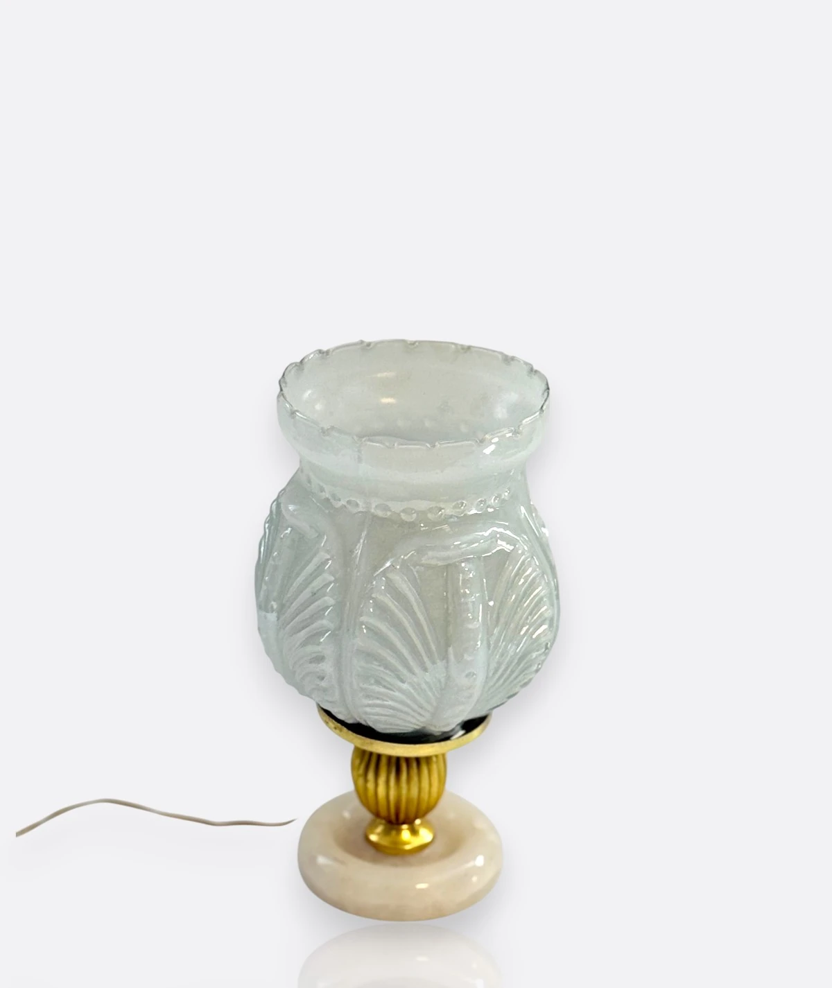 Fransız Opalin Masa Lambası – 20. Yüzyıl