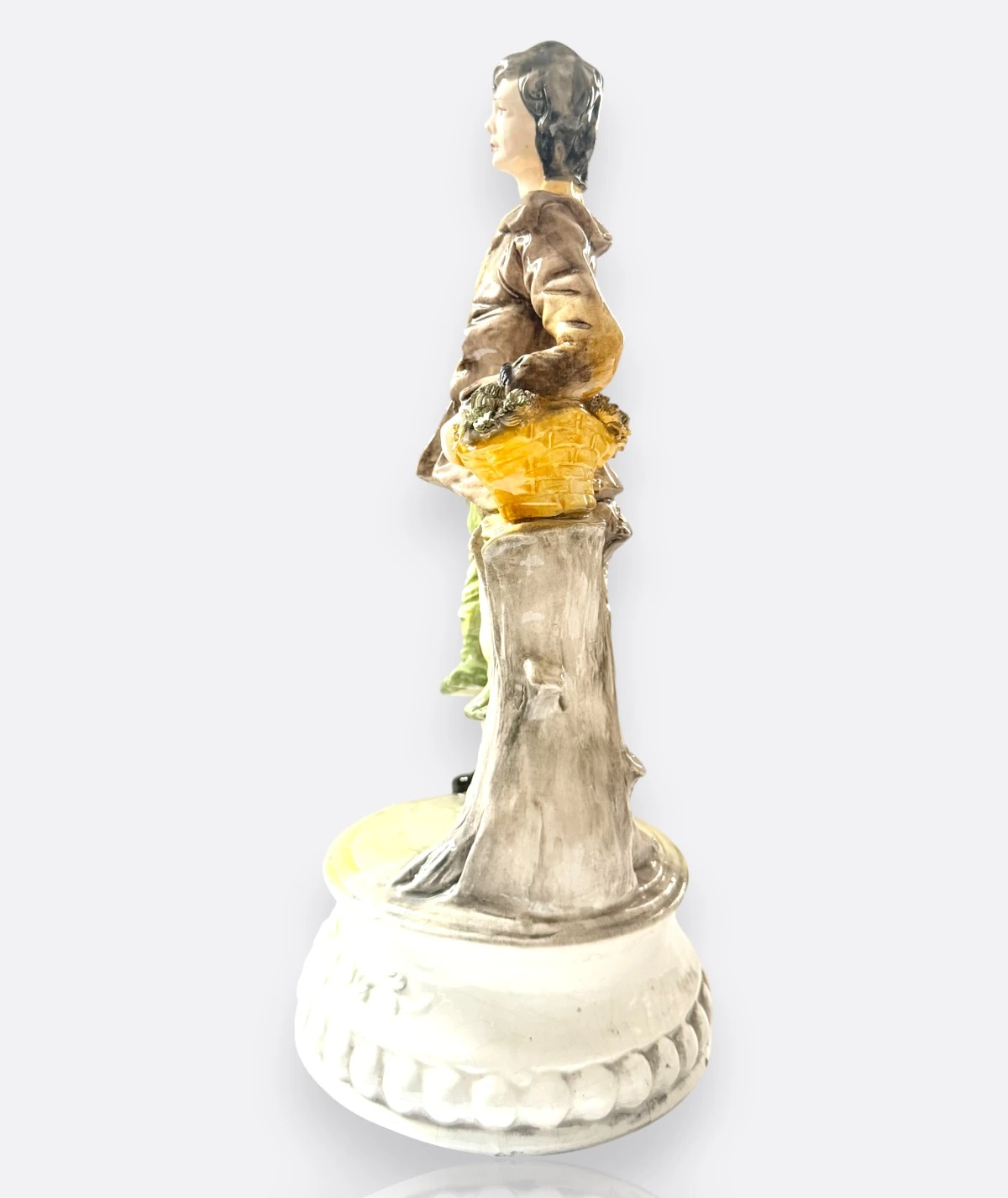 Capodimonte – El Yapımı İtalyan Porselen Erkek Figür