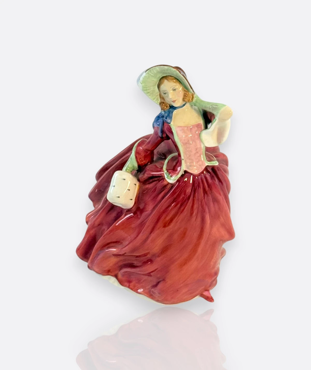 Royal Doulton “Autumn Breezes” Porselen Figür HN 1934 – İngiltere, 1939