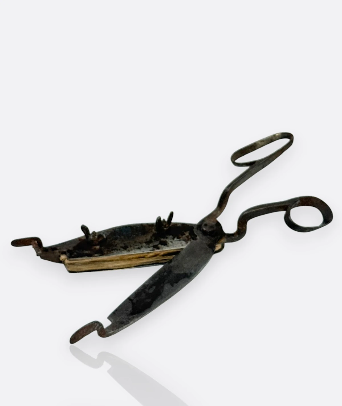 Antika Halı Makası – 19. Yüzyıl, Damgalı El Yapımı