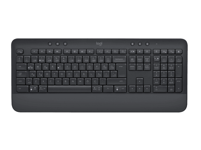 Logitech K650 Signature Bluetooth Klavye Grafit Siyah