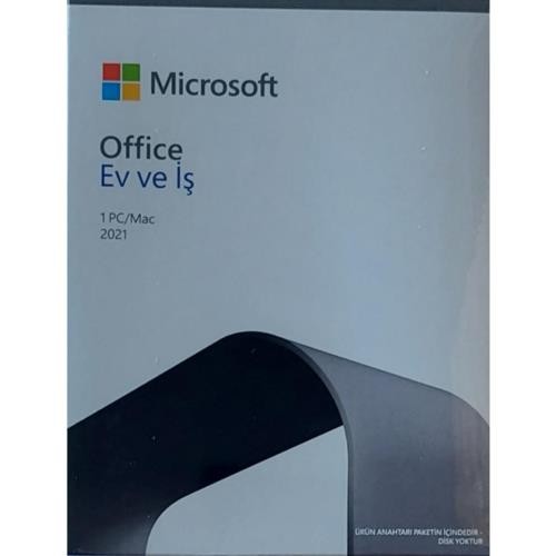 Microsoft Office 2021 Ev ve İş Kutu TR Win/Mac