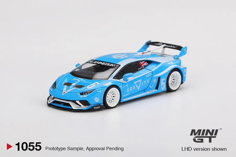 MINI GT LBWK Lamborghini Huracán GRAVITY Mini GT LB - WORKS Lamborghini Huracán GT GRAVITY