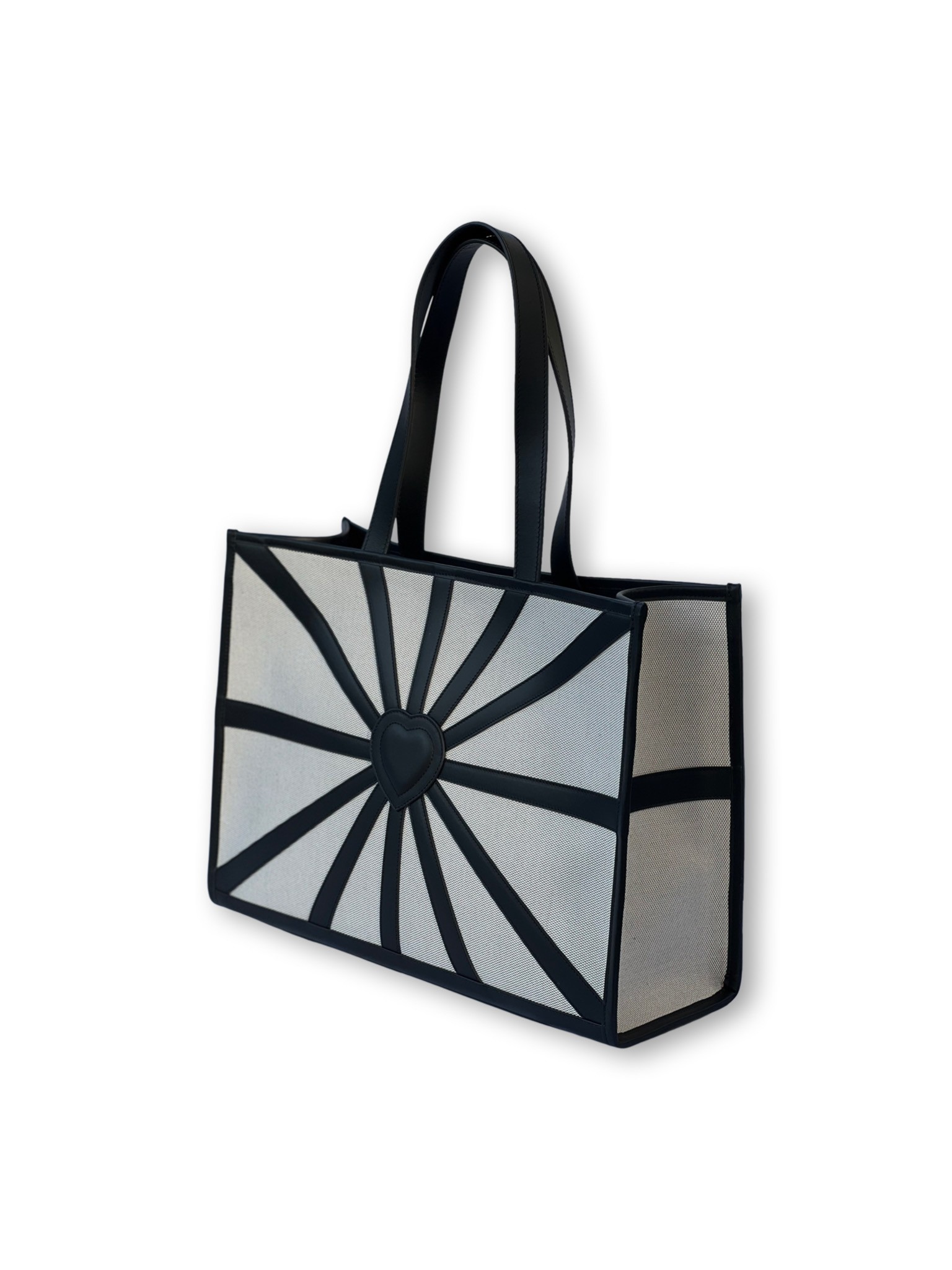 Sun Goddess Kanvas & Deri Tote Bag