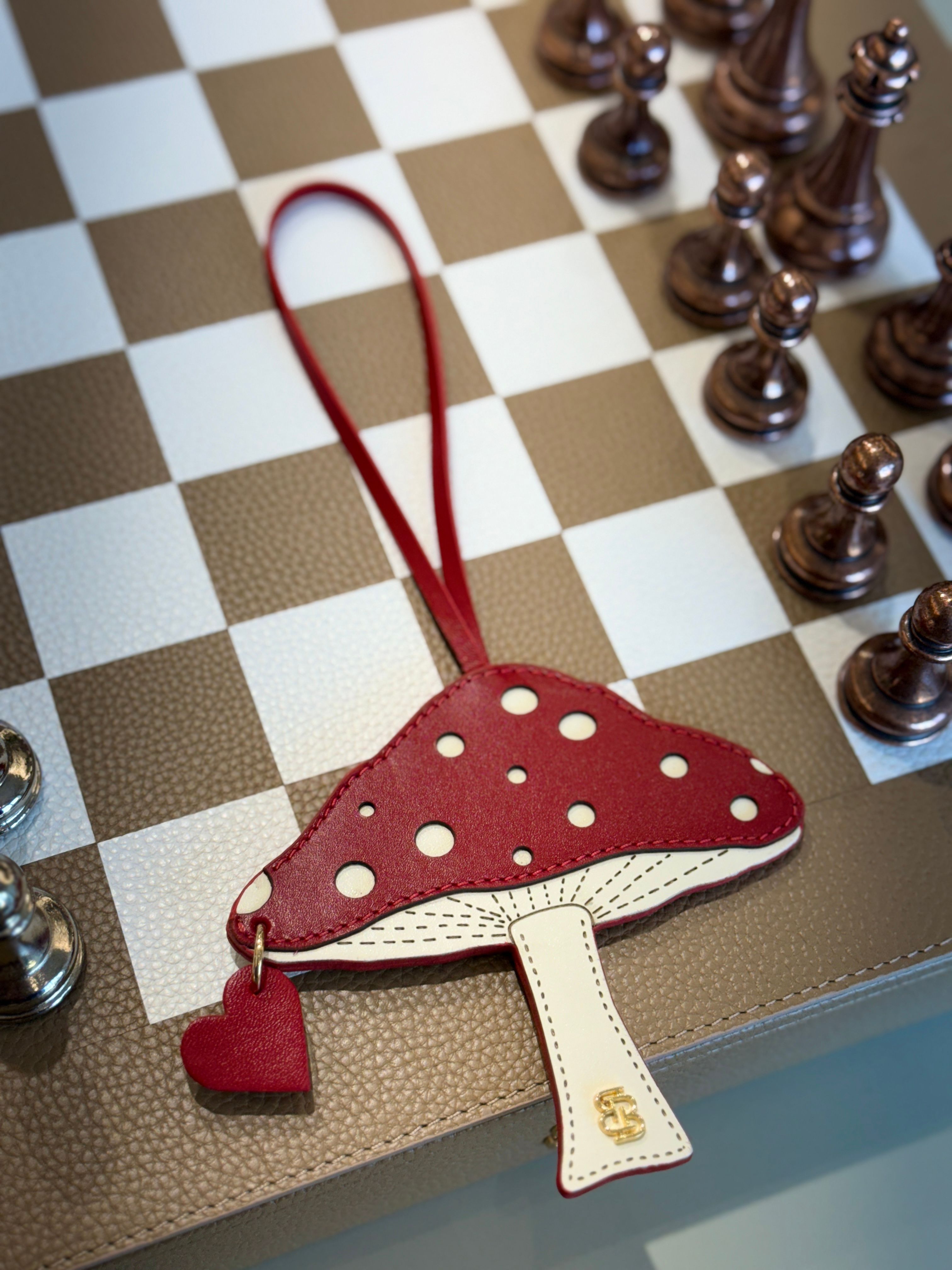 Mushroom Bag Charm 