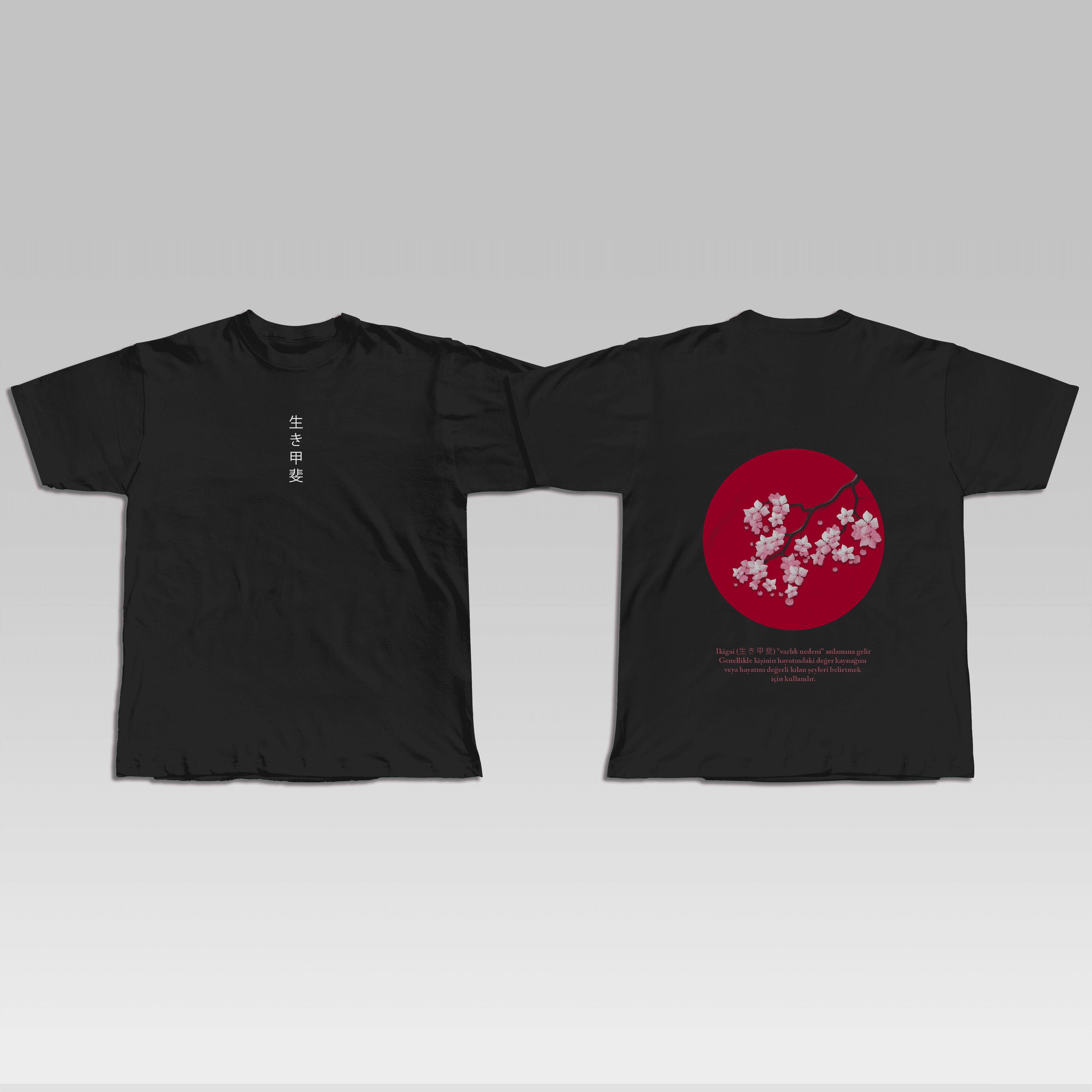 İKİGAİ Oversize T shirt