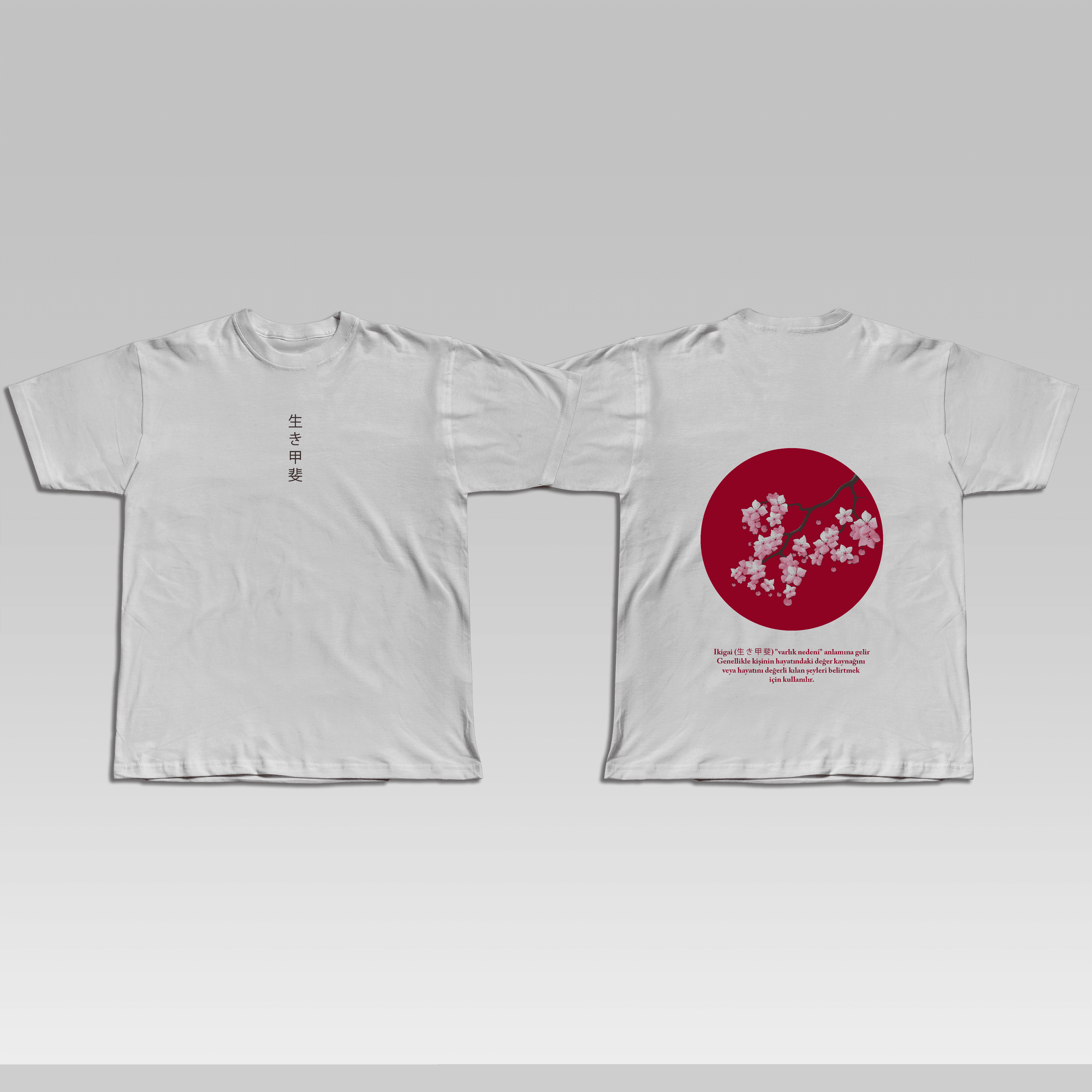 İKİGAİ Oversize T shirt