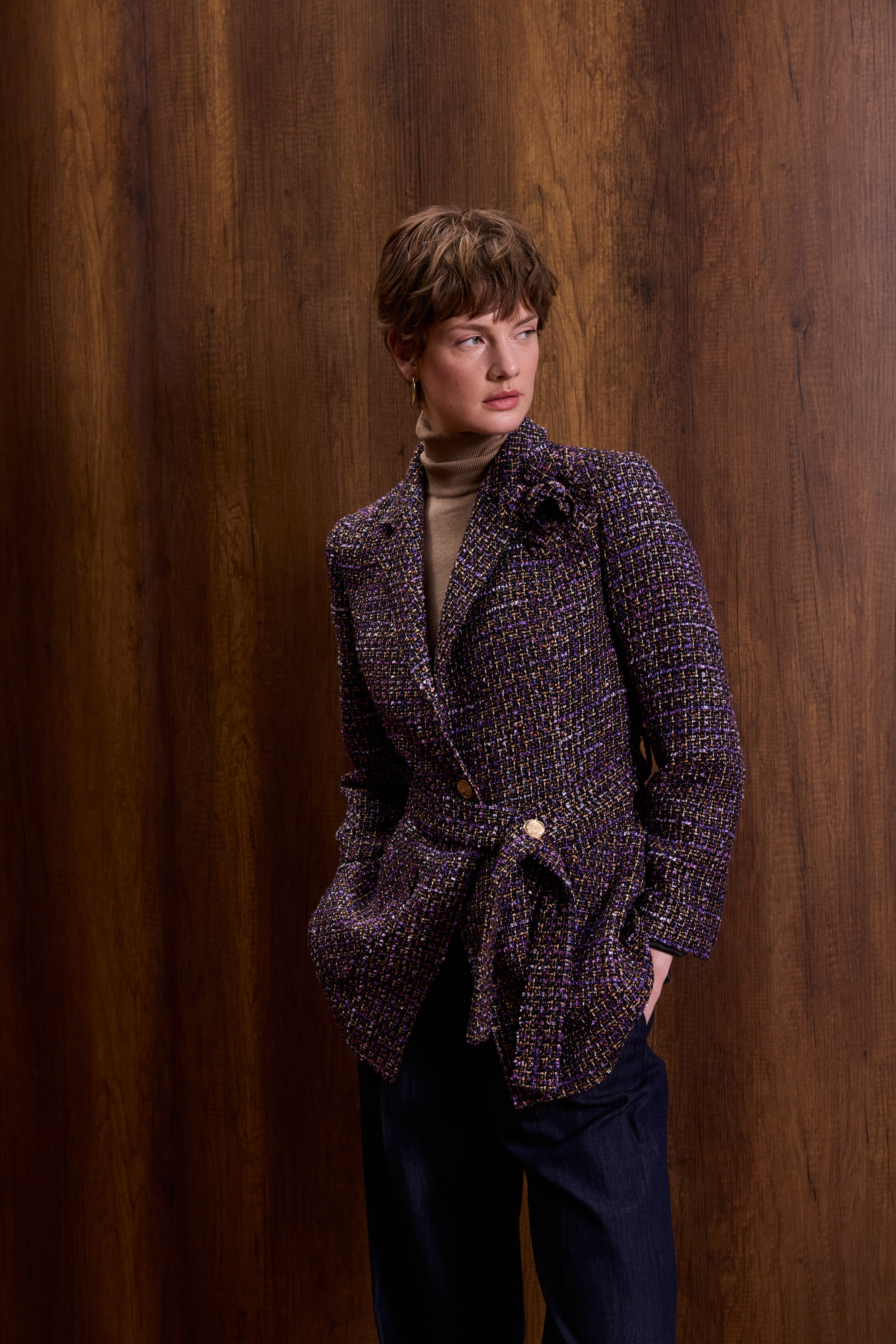 Tüvit Ceketli Takım