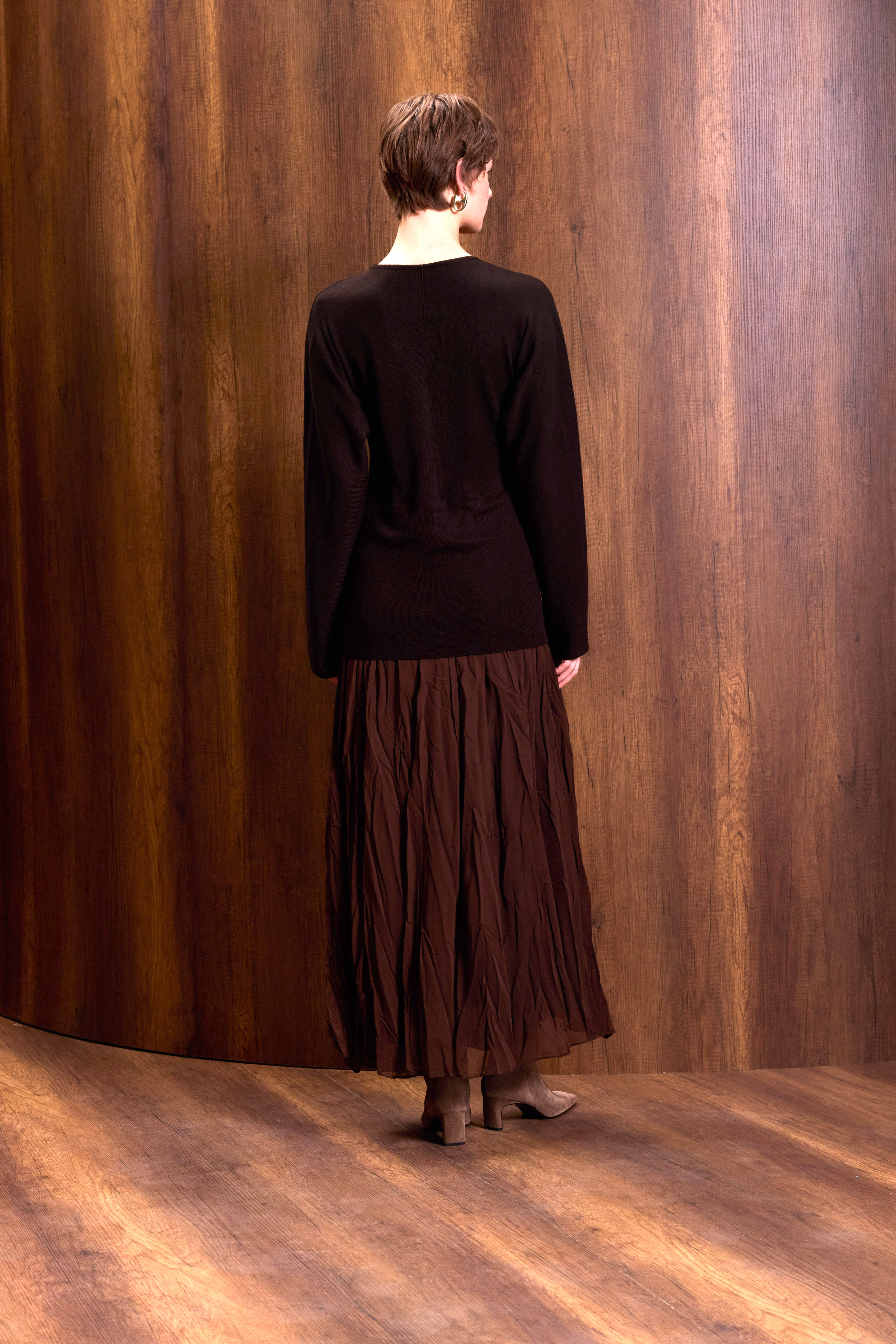 Çelik Örme Garnili Elbise