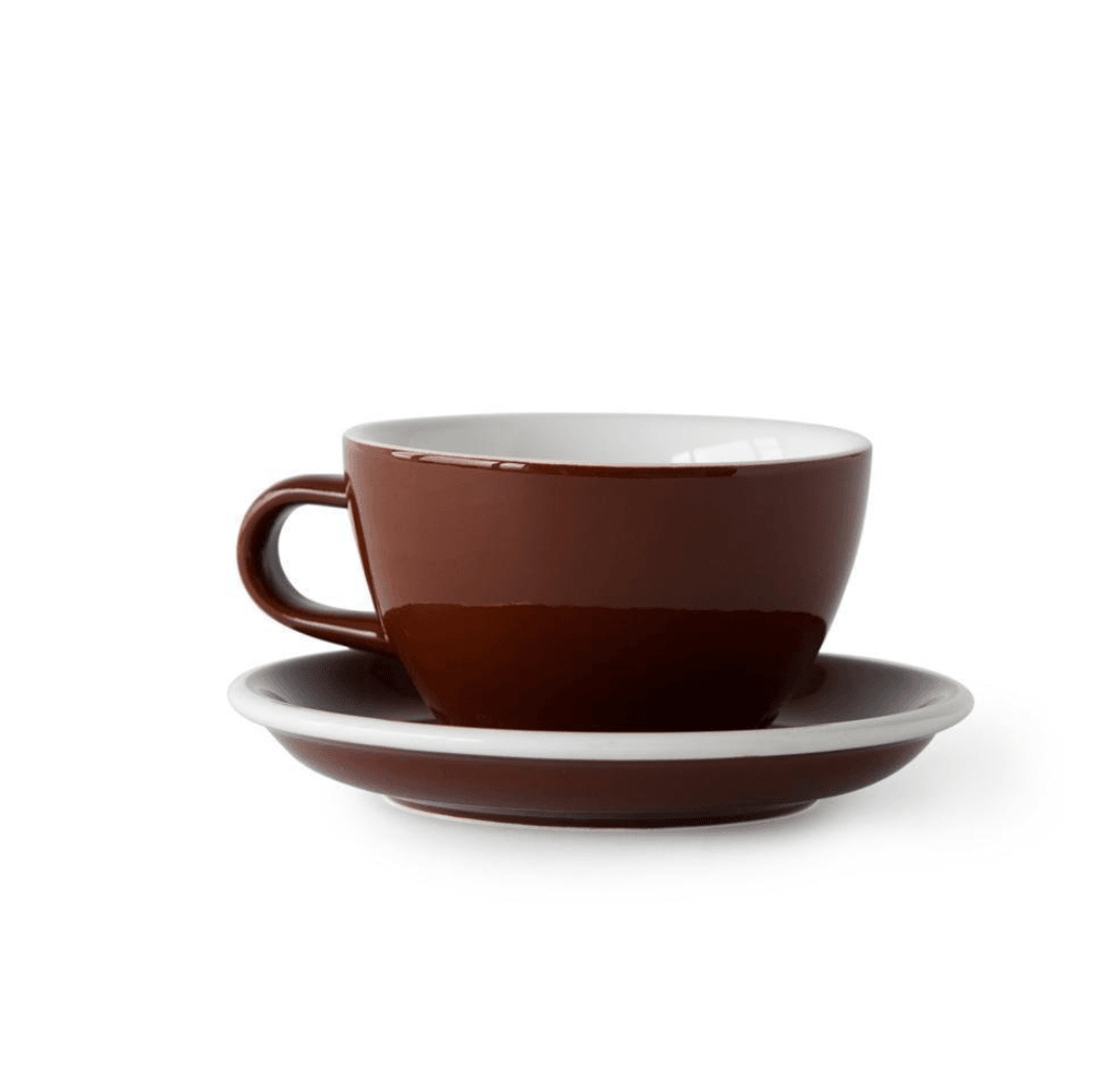 ACME Evolution 6'lı Latte Fincan Seti - Kahverengi