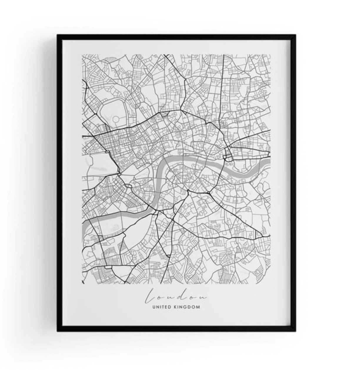 City Map Tablo - London