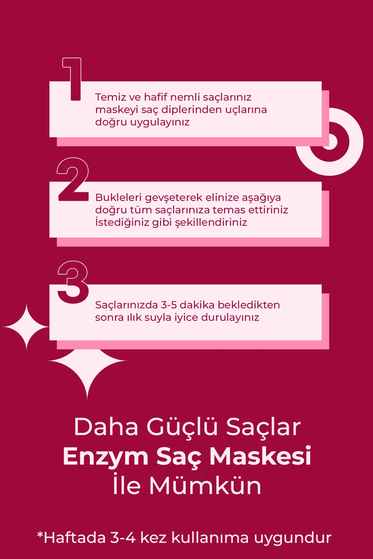 Kıvırcık ve Dalgalı Saçlar Serisi Bakım Maskesi