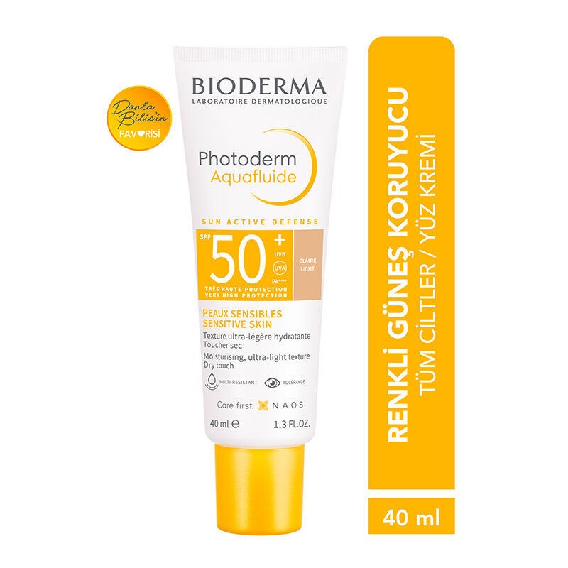 Bioderma Photoderm SPF 50+ Aquafluide Renkli Güneş Kremi 40 ml