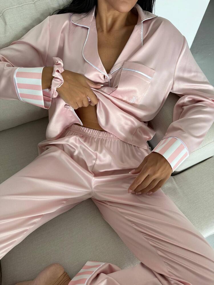 Özel Seri Pudra Pijama Takımı