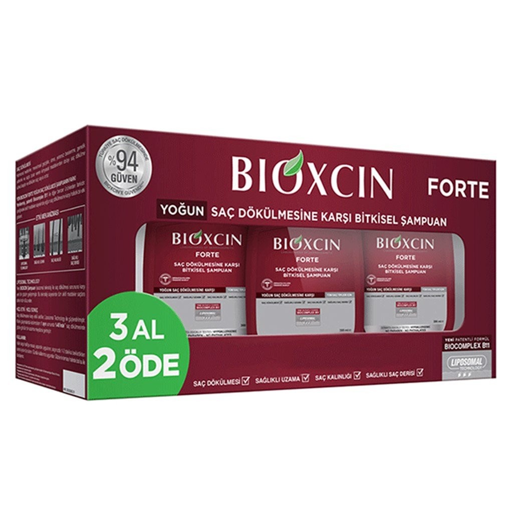 Bioxcin Forte Şampuan 3 Al 2 Öde