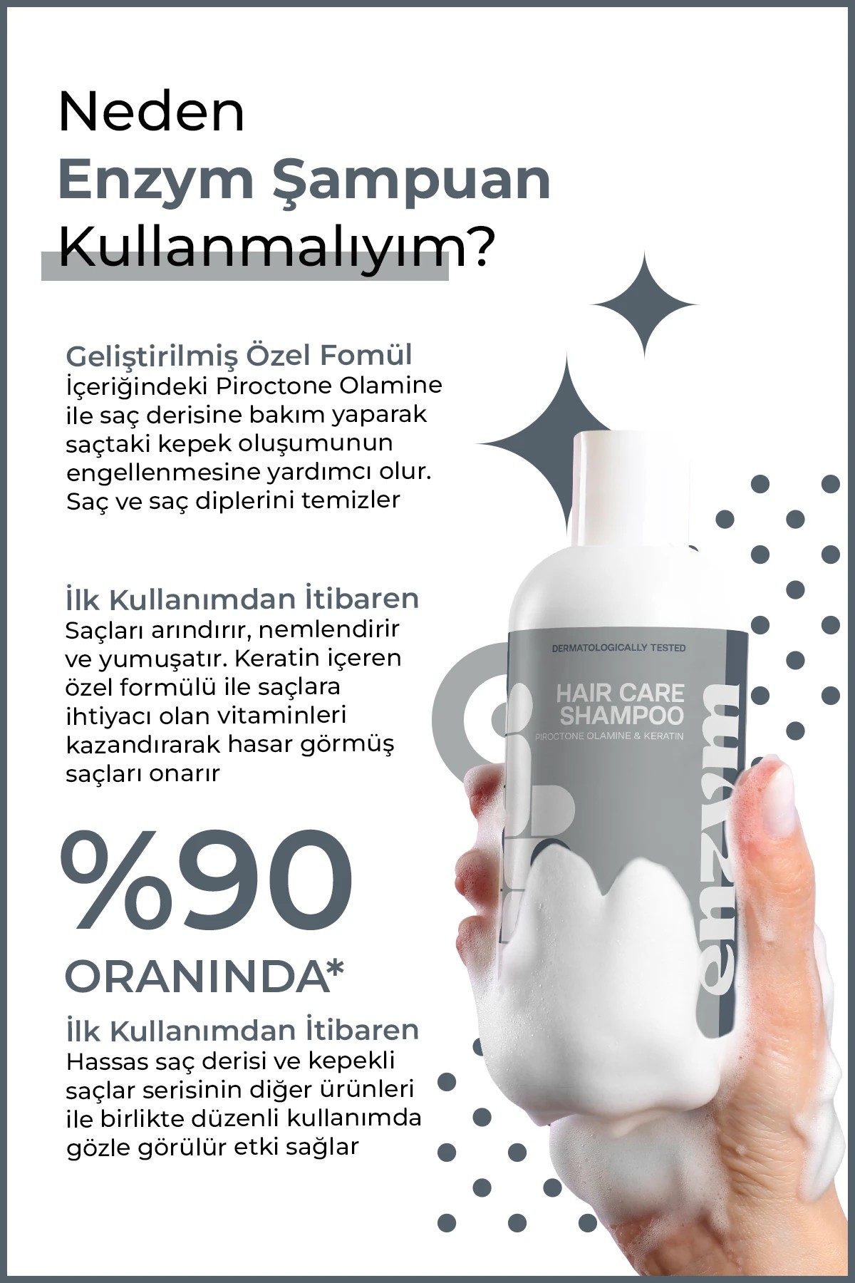Kepekli ve Hassas Saçlar Serisi Bakım Şampuanı