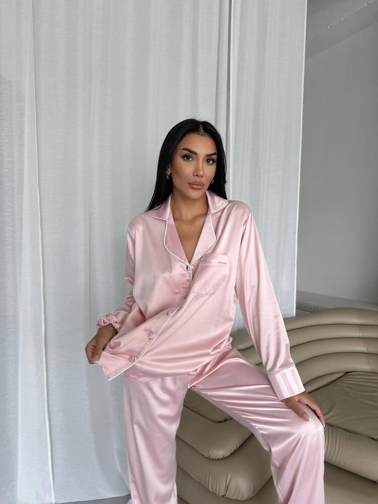 Özel Seri Pudra Pijama Takımı