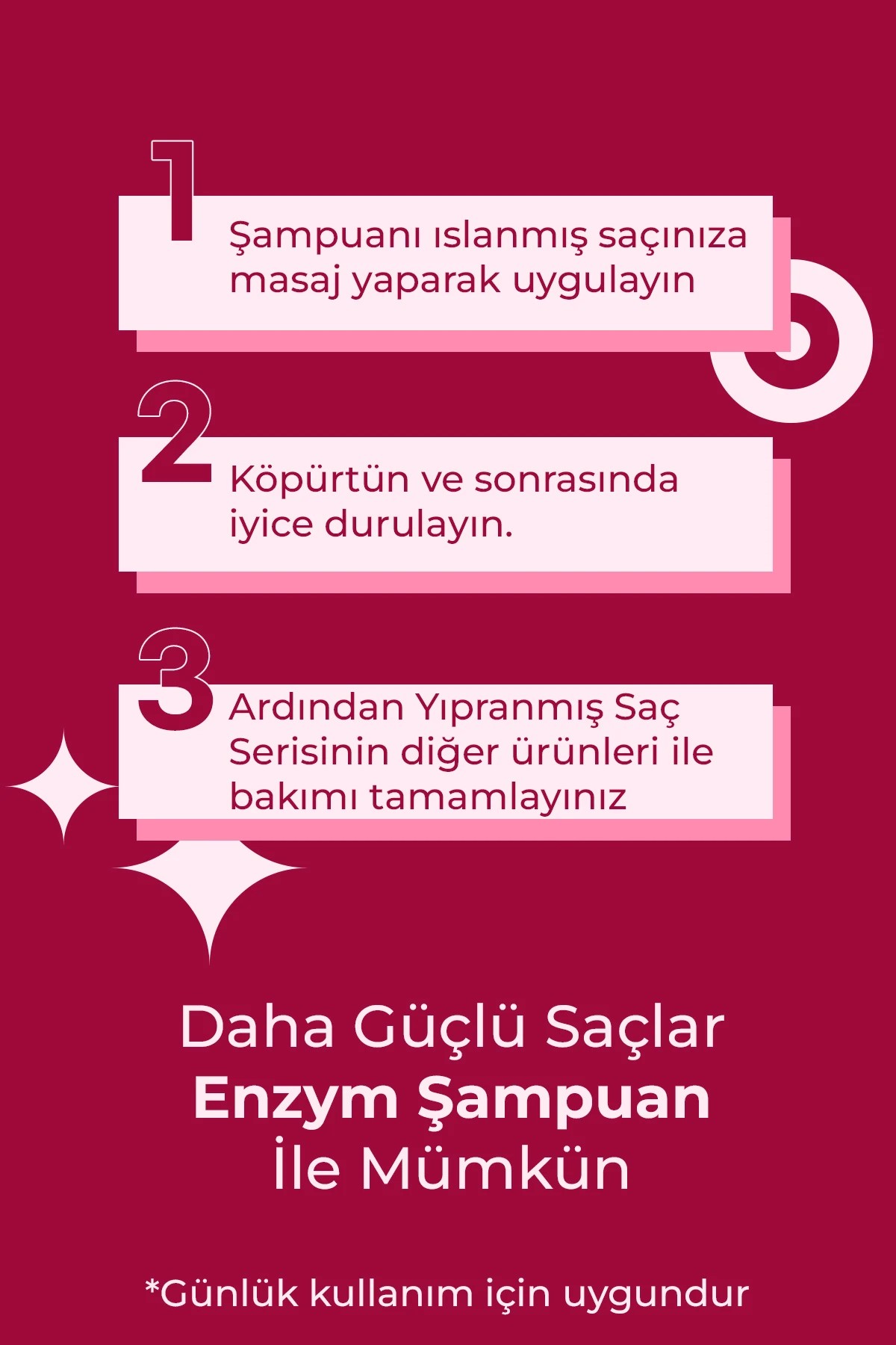 Kıvırcık Saçlar Serisi Bakım Şampuanı