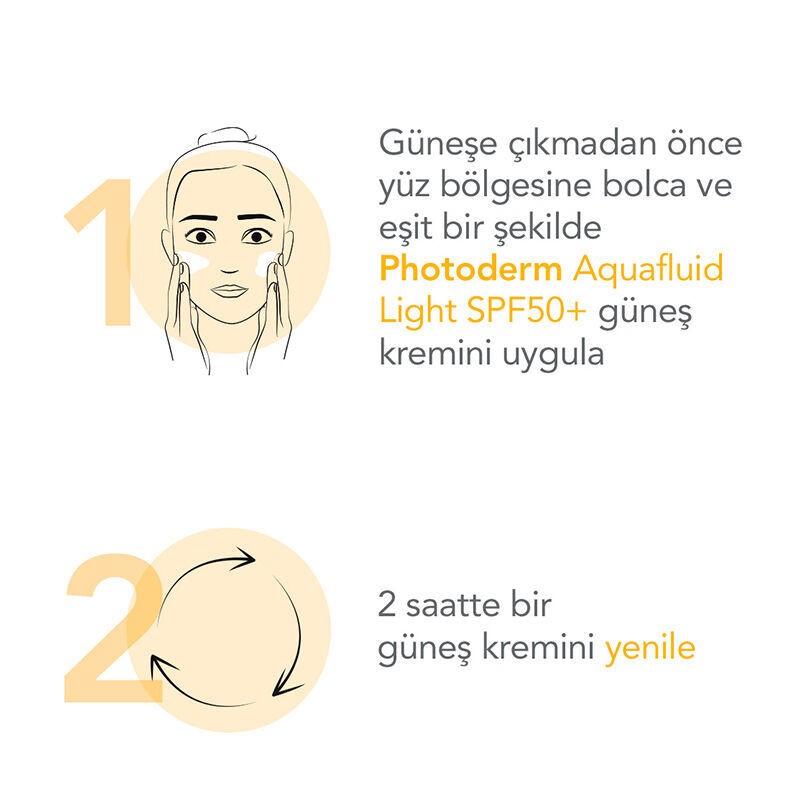 Bioderma Photoderm SPF 50+ Aquafluide Renkli Güneş Kremi 40 ml