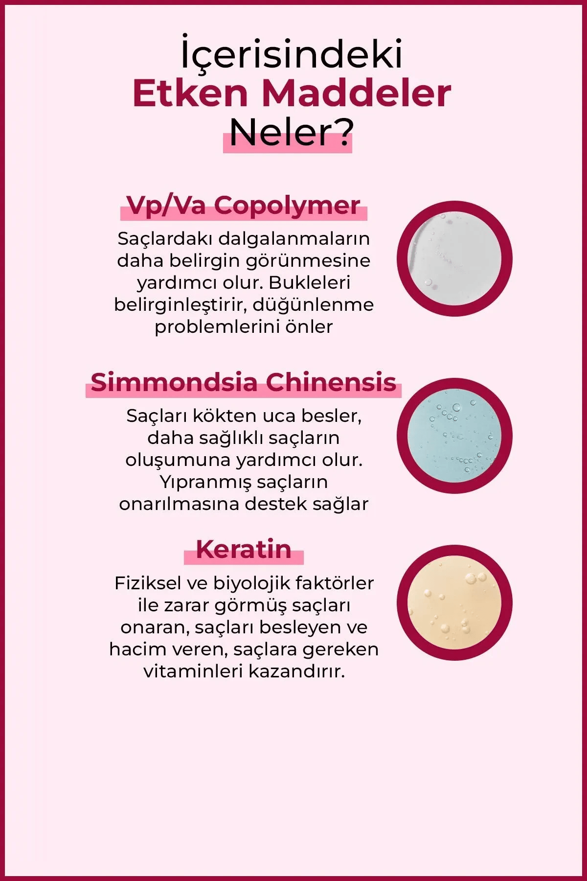 Kıvırcık ve Dalgalı Saçlar Serisi Saç Bakım Kremi