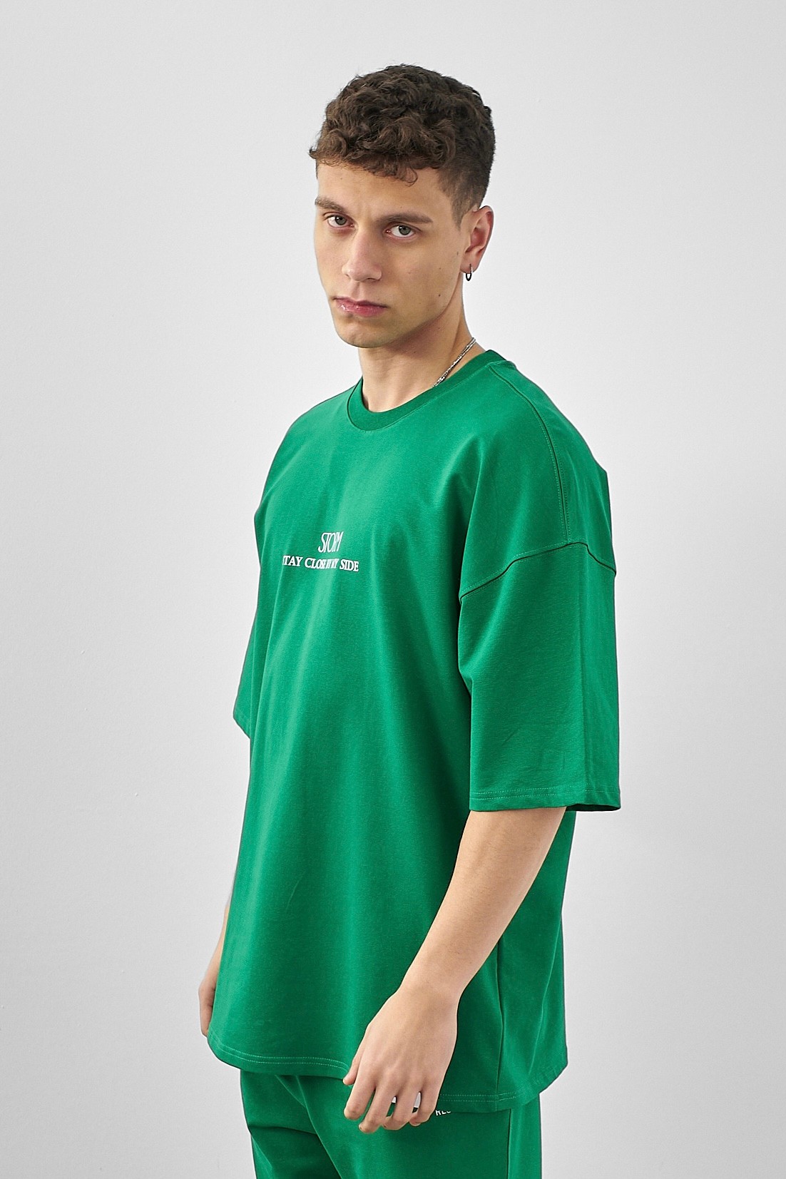 Respire Storm Baskılı Oversize T-Shirt - Benetton