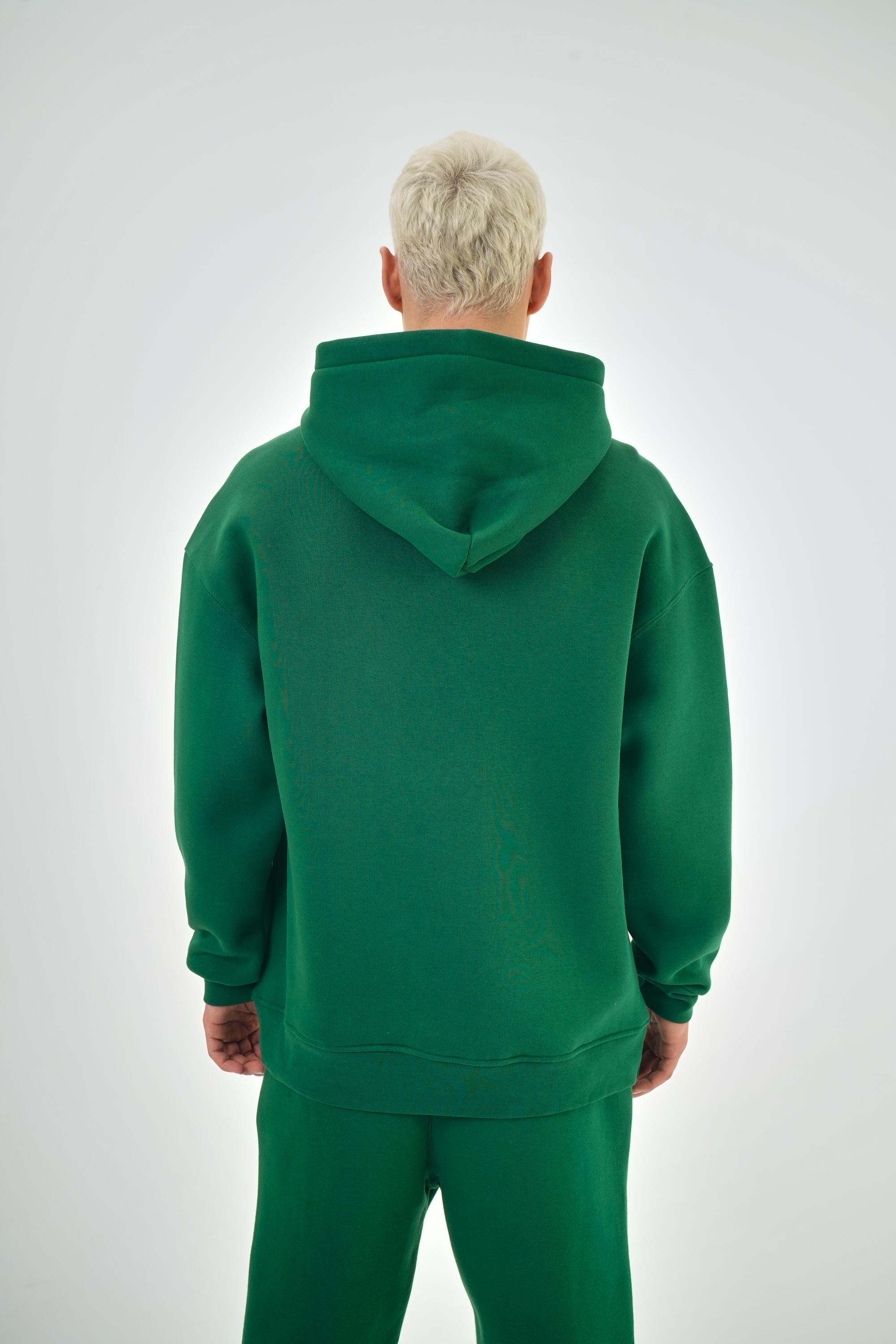 Erkek Oversize Basic Hoodie - Nefti