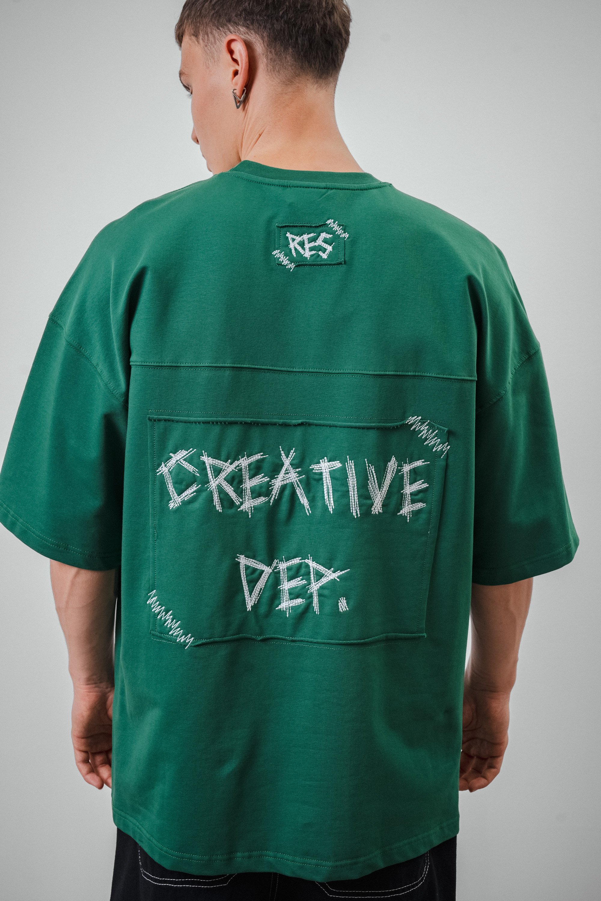 Respire Creative Dep. Yazılı Oversize T-Shirt