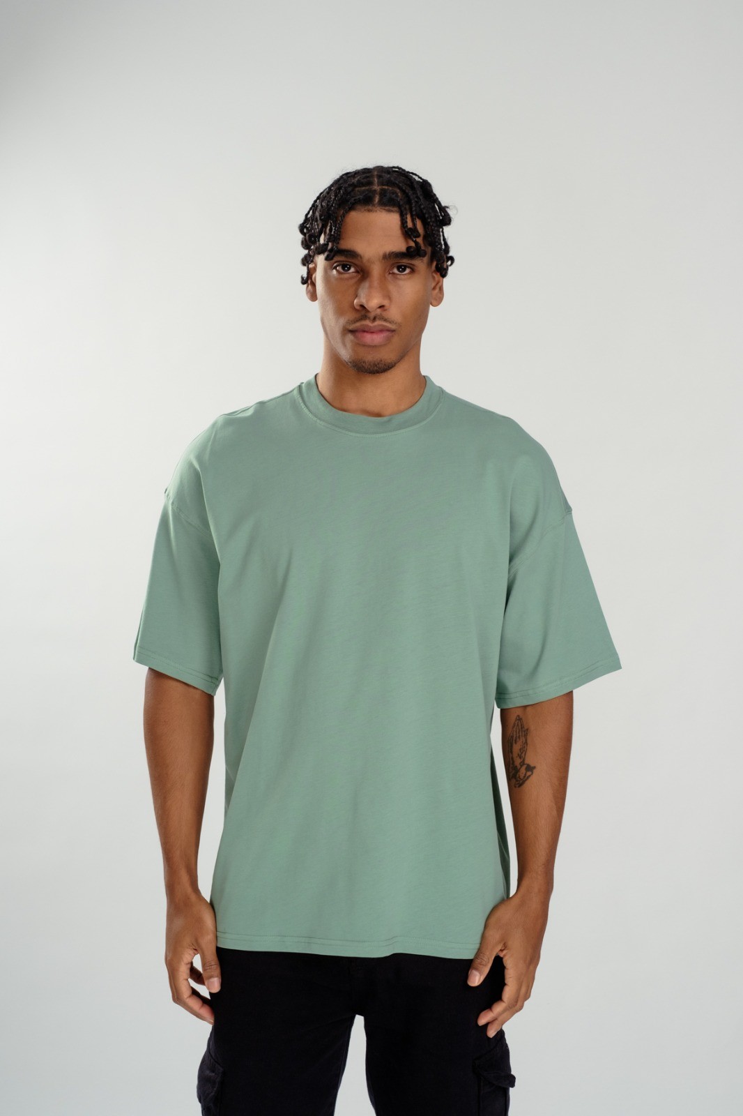 Respire Basic Oversize T-Shirt - Mint