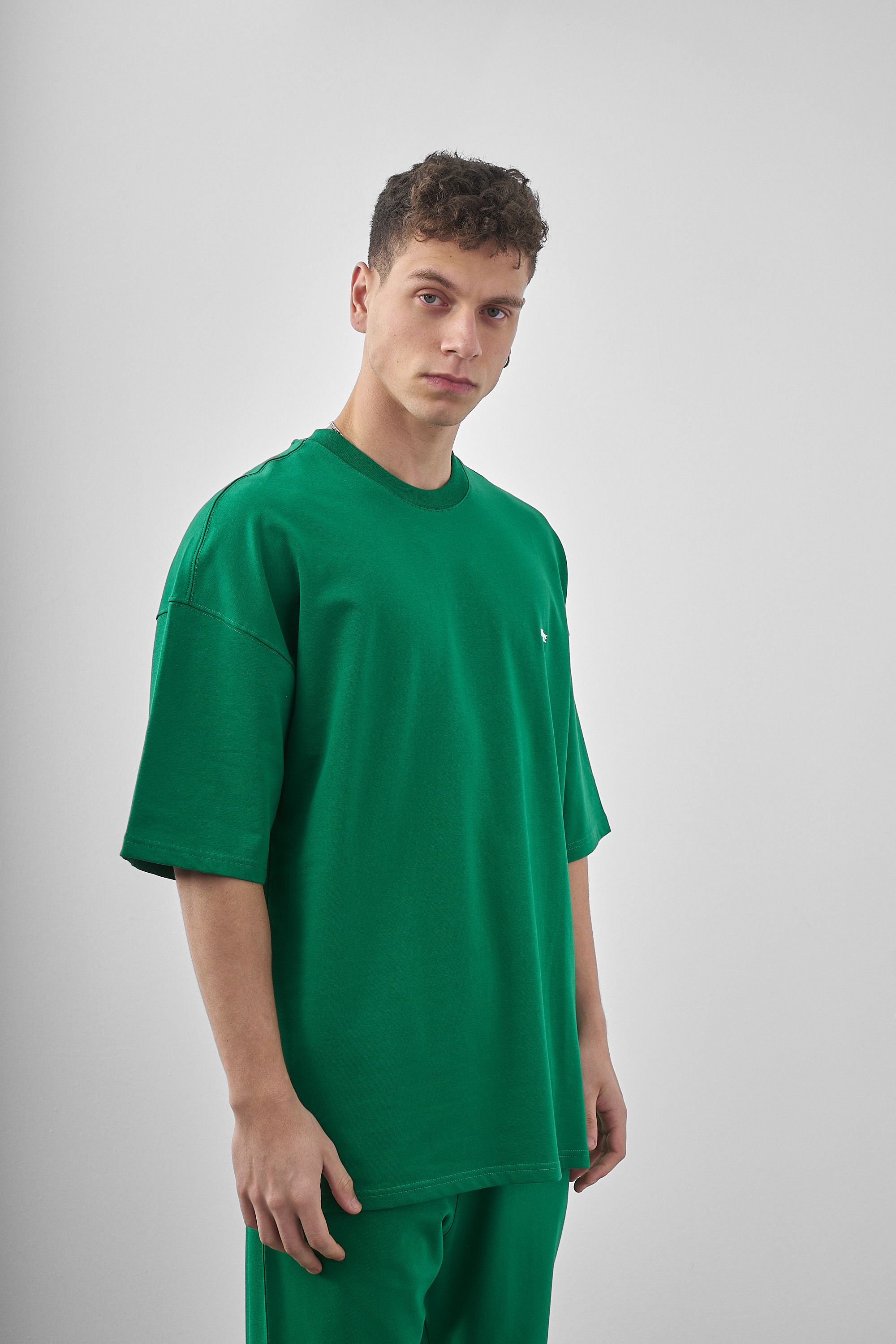 Respire Yazılı Oversize T-Shirt - Benetton