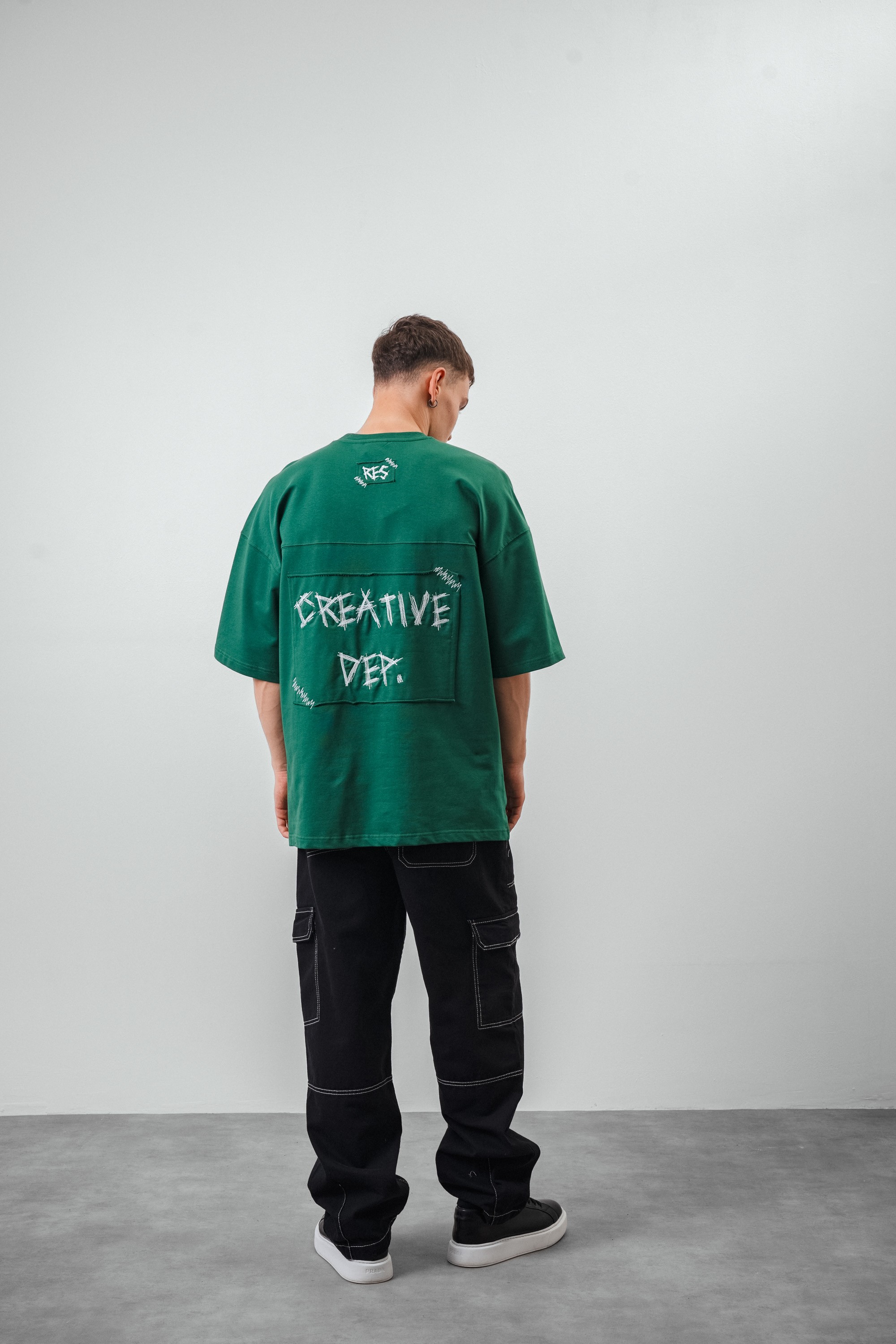 Respire Creative Dep. Yazılı Oversize T-Shirt