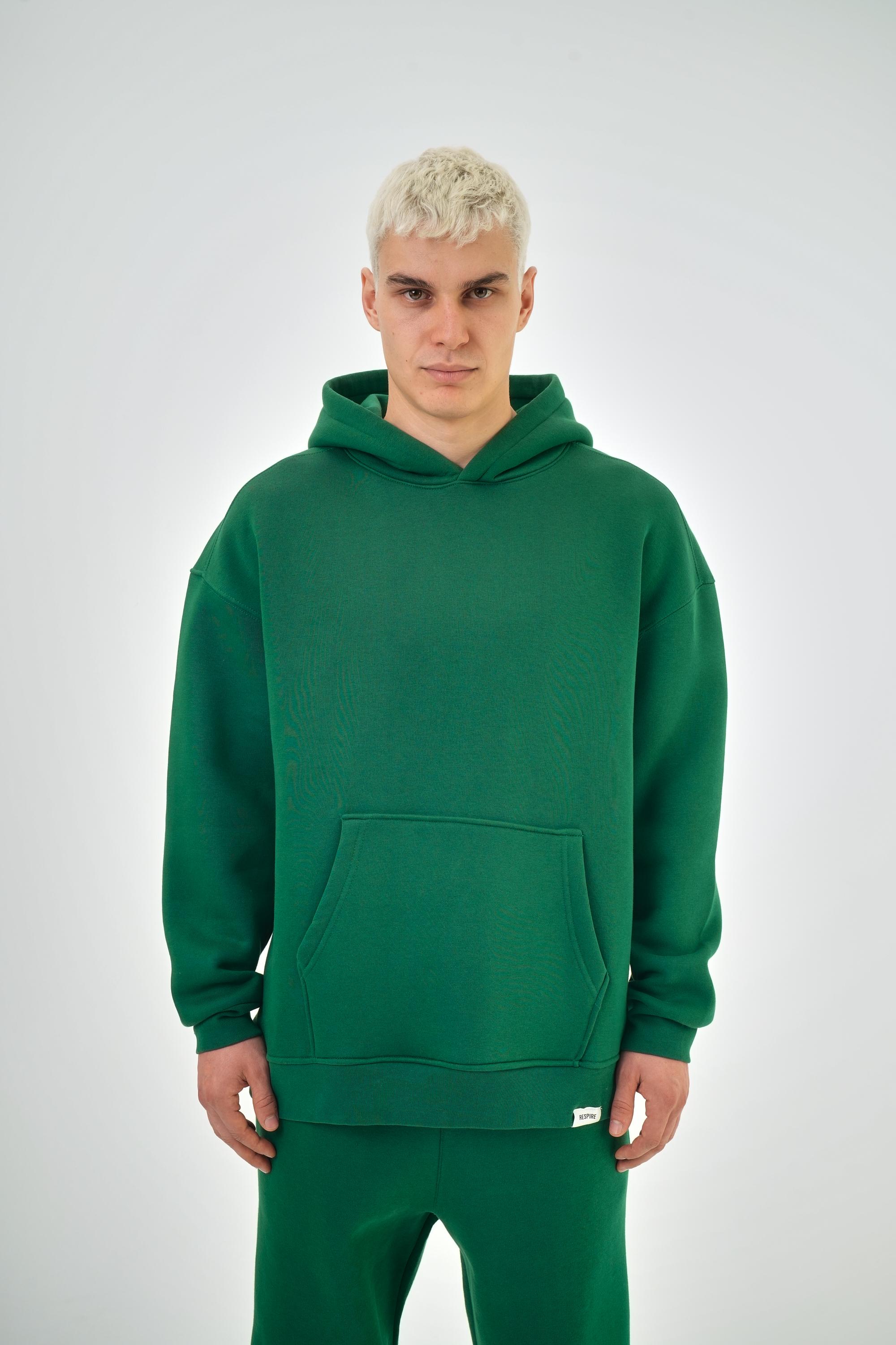 Kapüşonlu Basic Oversize Hoodie - Nefti