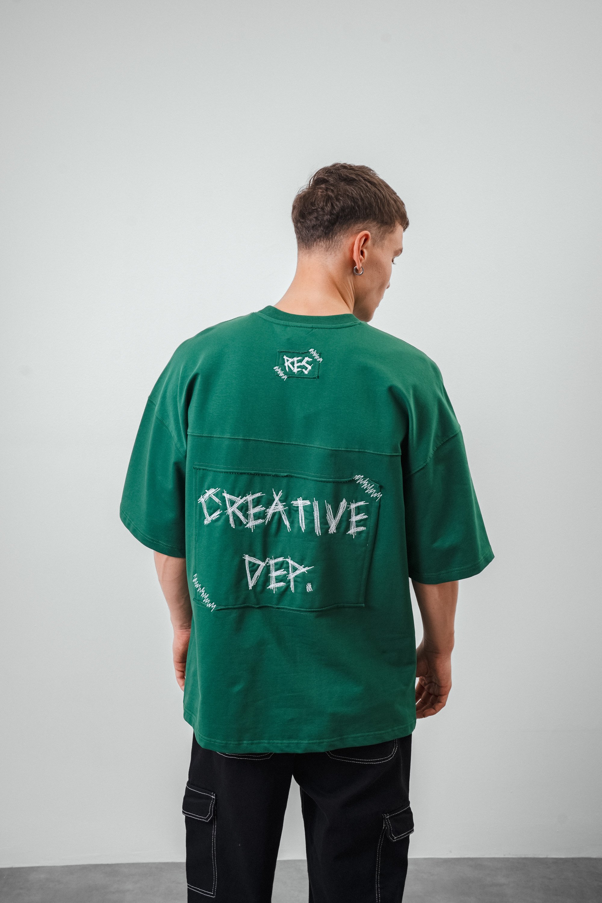 Respire Creative Dep. Yazılı Oversize T-Shirt