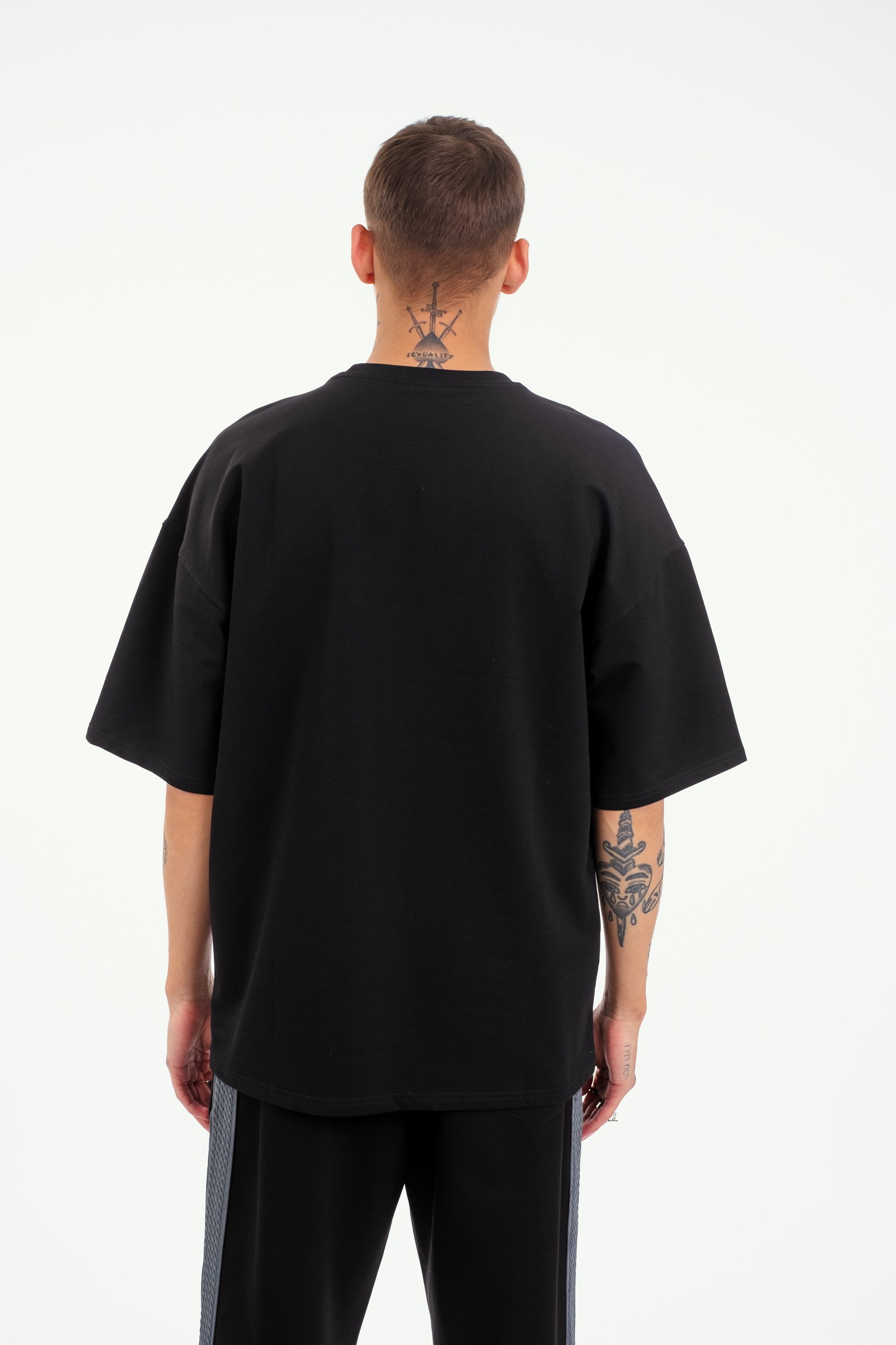 Respire Ön Cep Detaylı Oversize T-Shirt