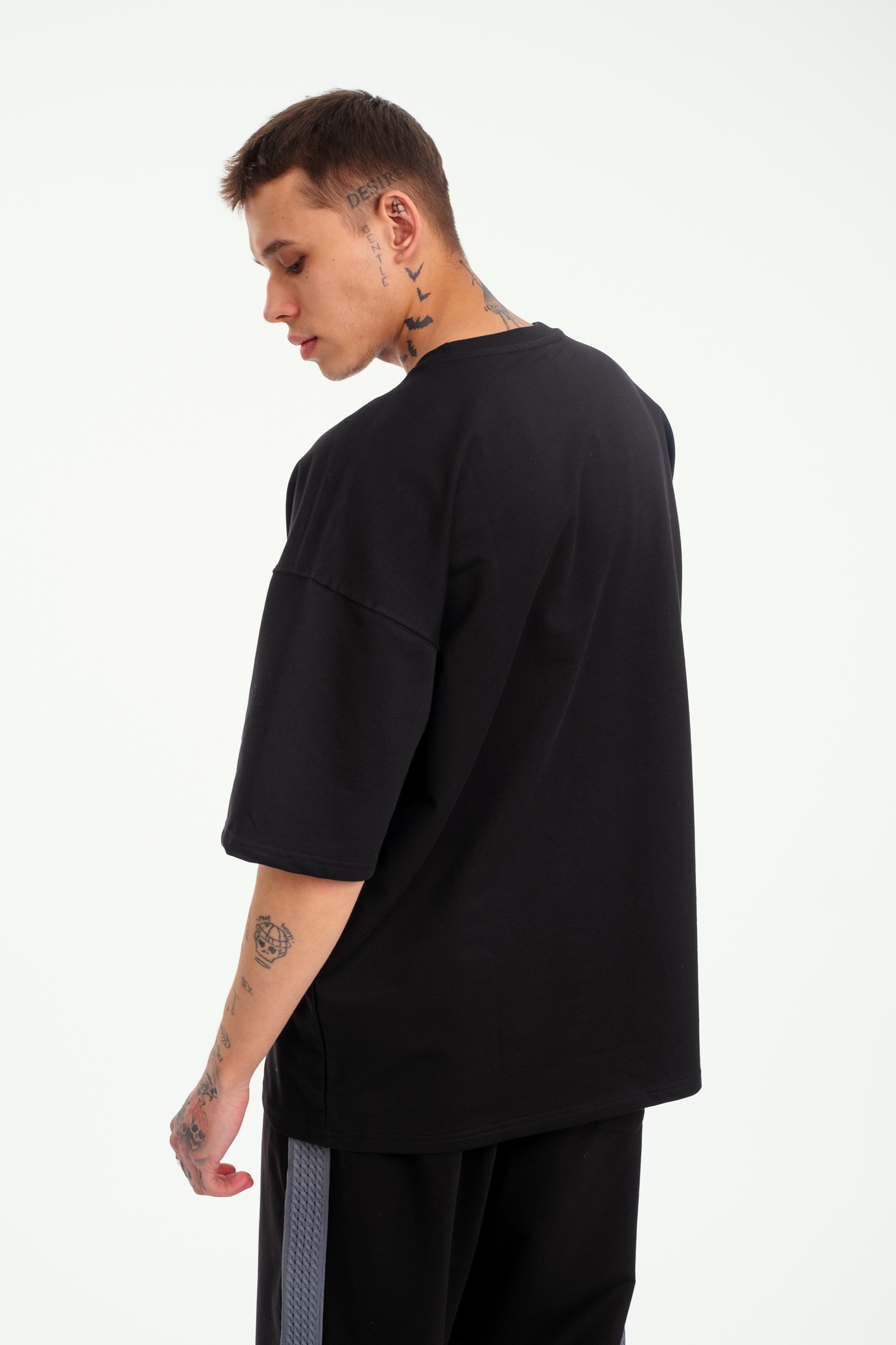 Respire Ön Cep Detaylı Oversize T-Shirt