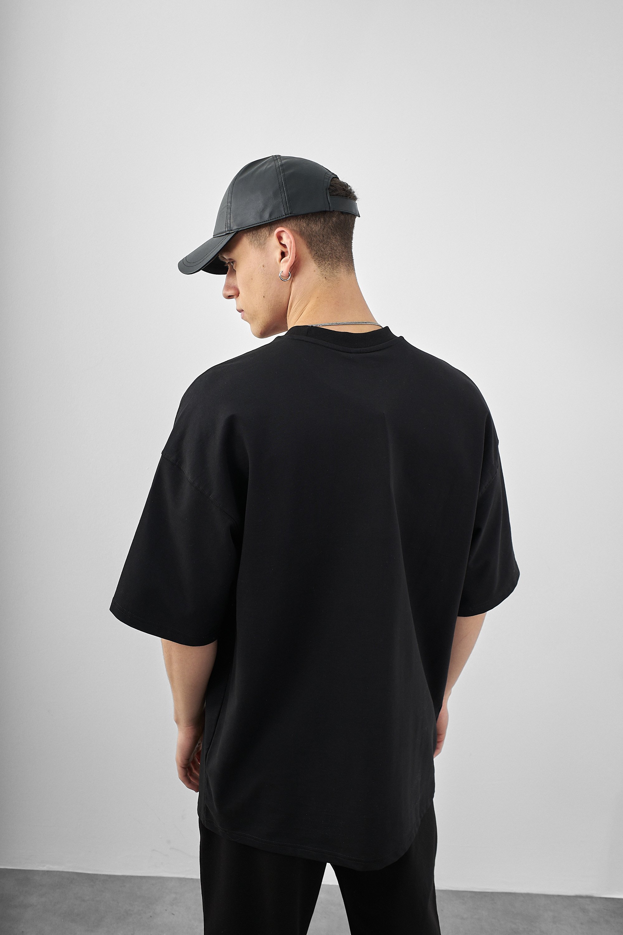 Respire Yazılı Oversize T-Shirt