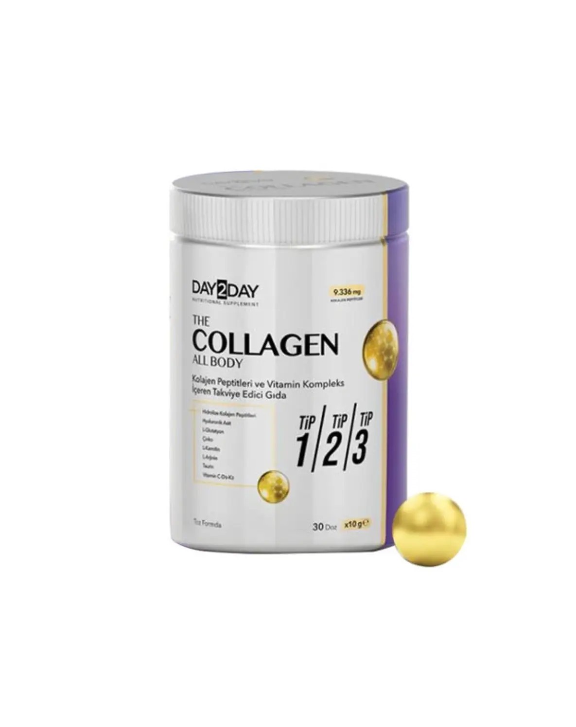 Day2Day The Collagen All Body Takviye Edici Gıda 300 g