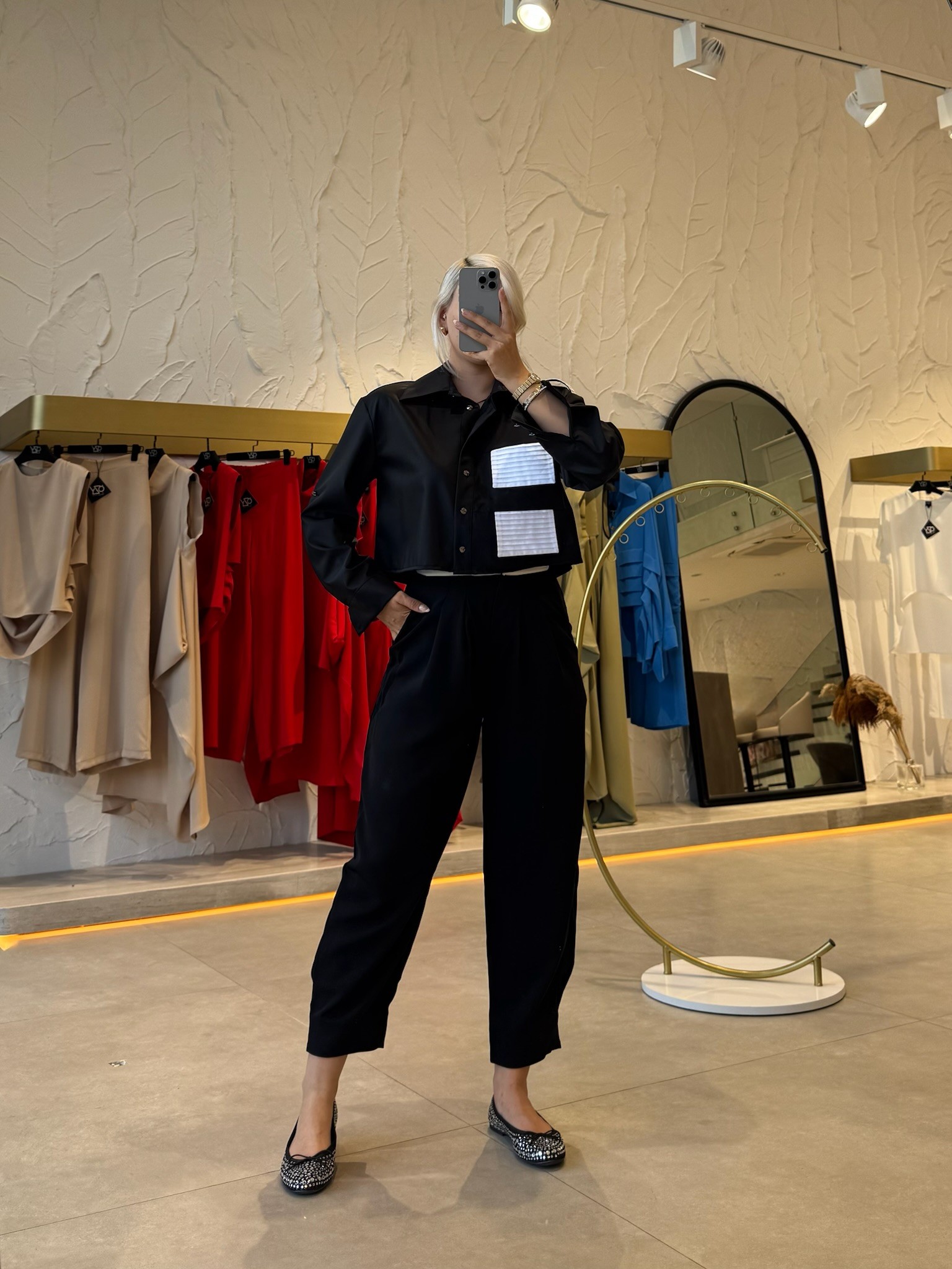 Pilise Kemerli Pantolon