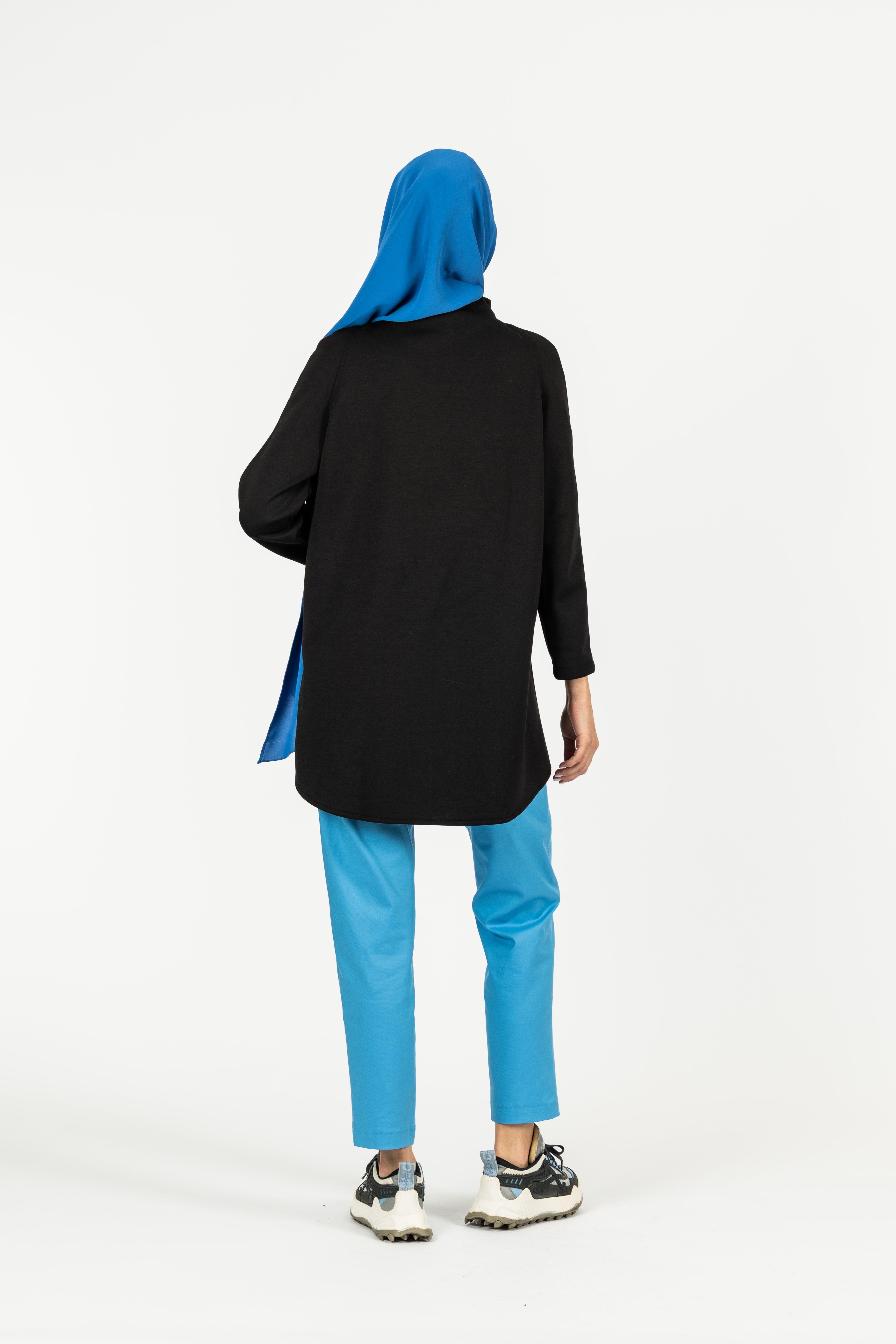 Kurdeleli Sweat - Siyah