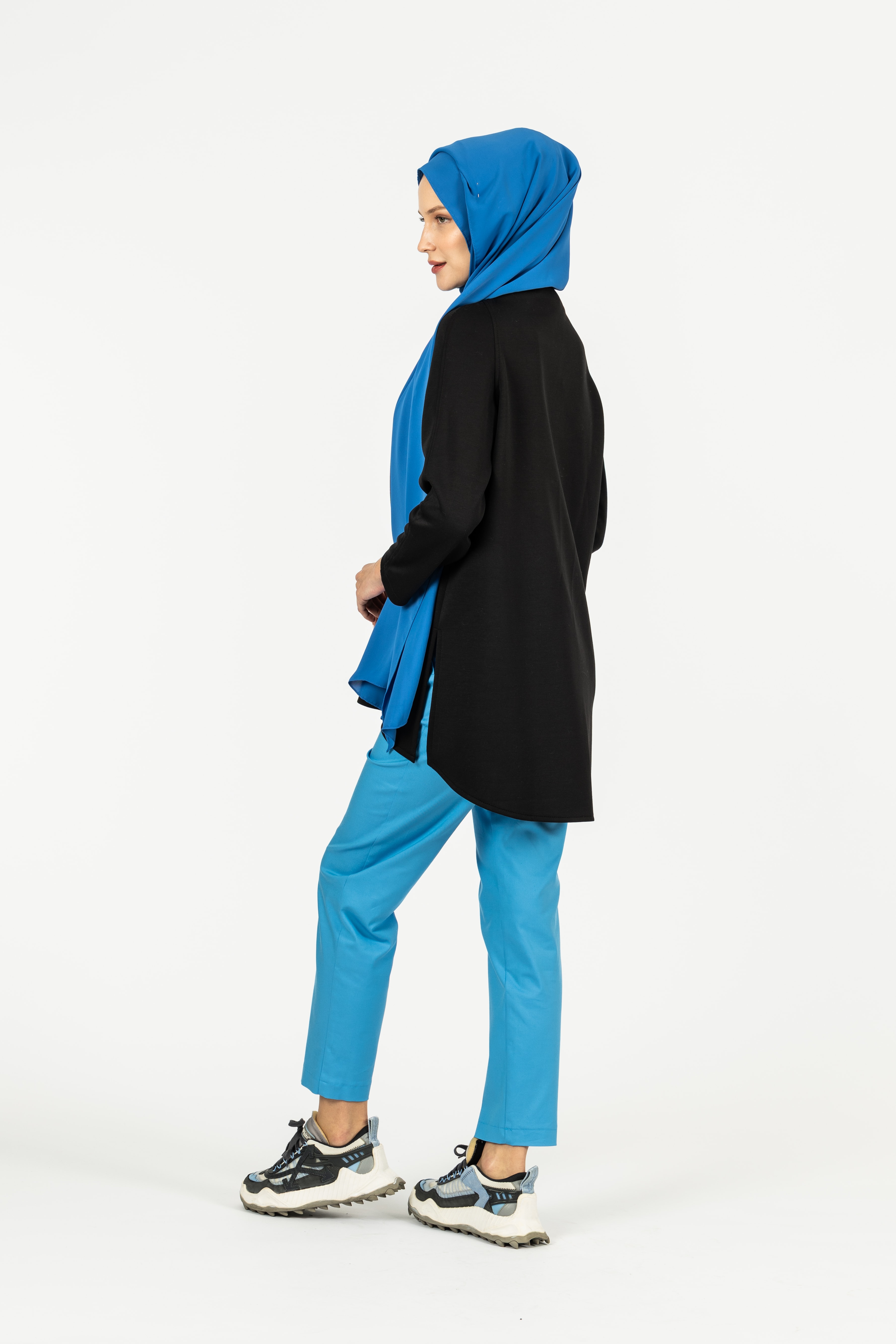 Kurdeleli Sweat - Siyah