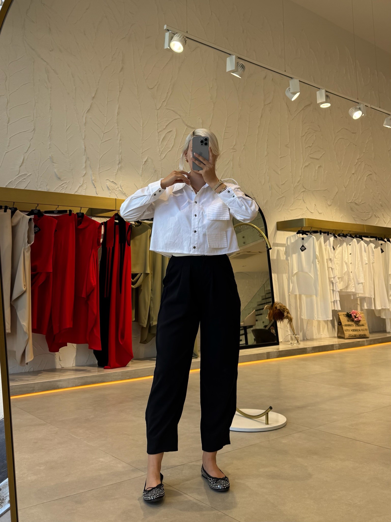 Pilise Kemerli Pantolon