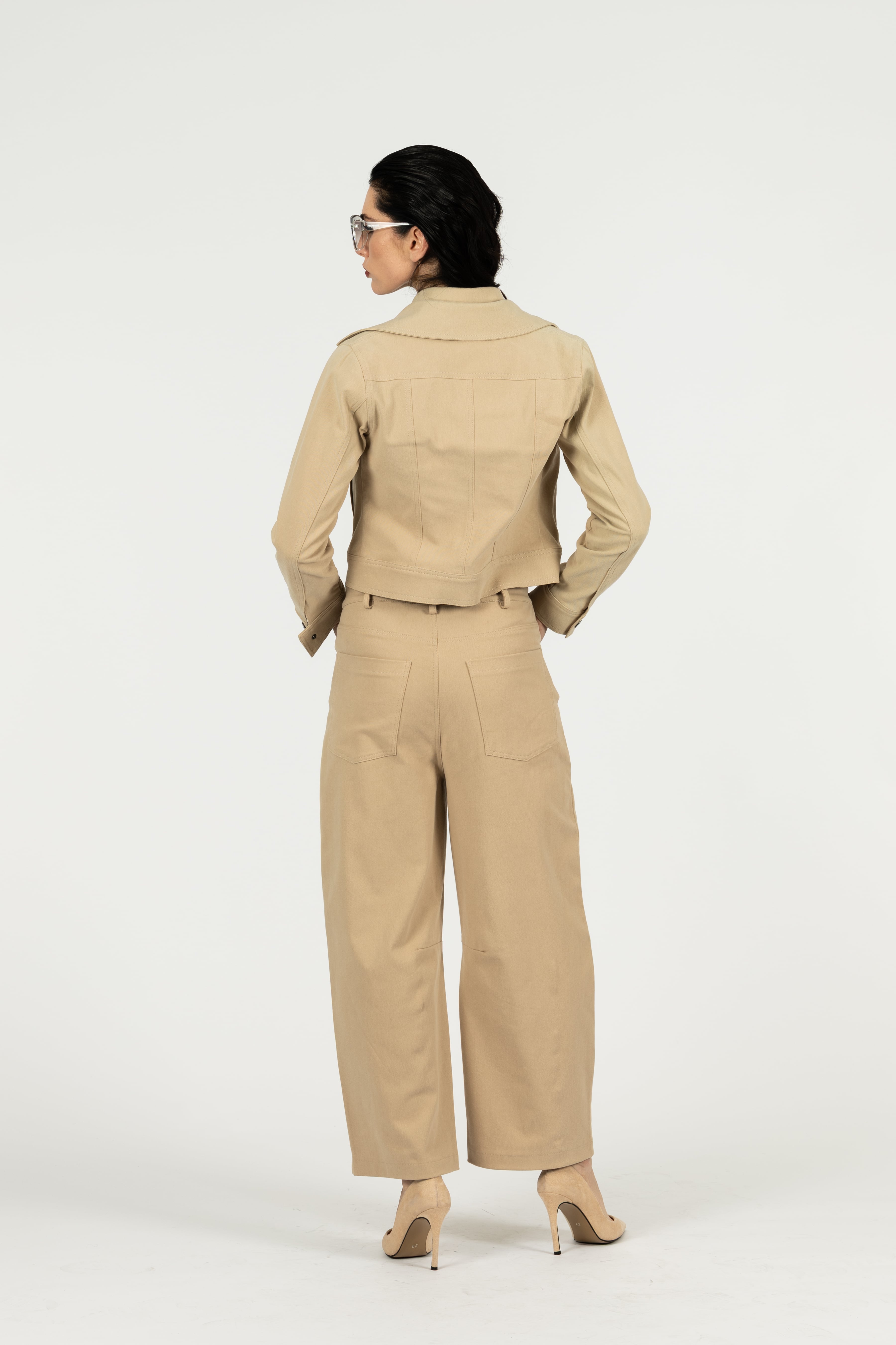Baggy Pantolon - Bej