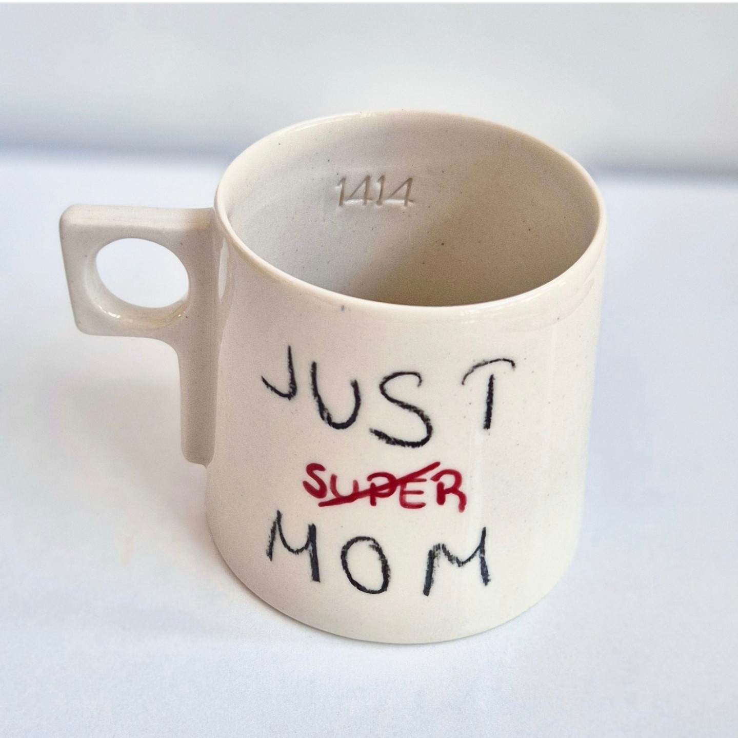 Just Mom / Not Super Stoneware Kupa