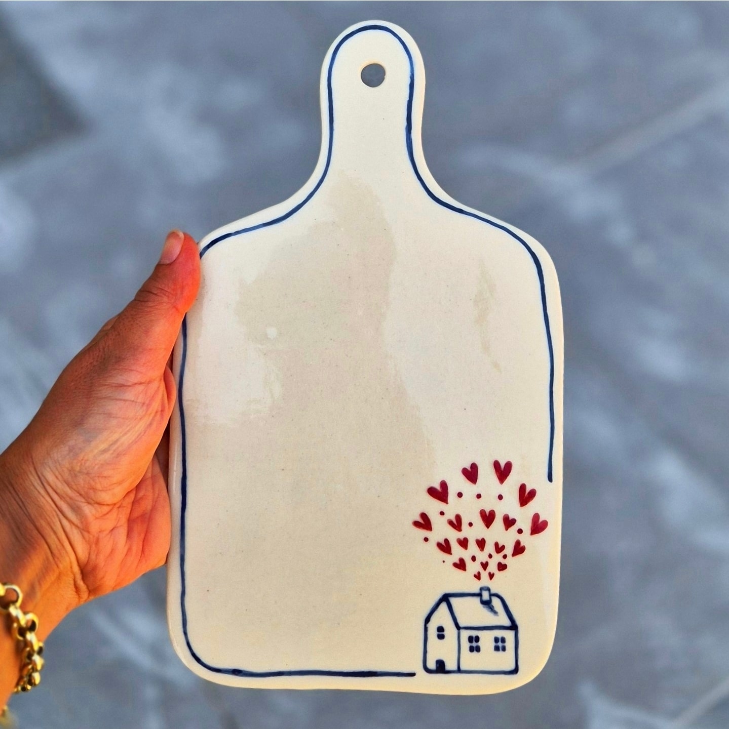 Stoneware Sunumluk/ Kesme Tahtası