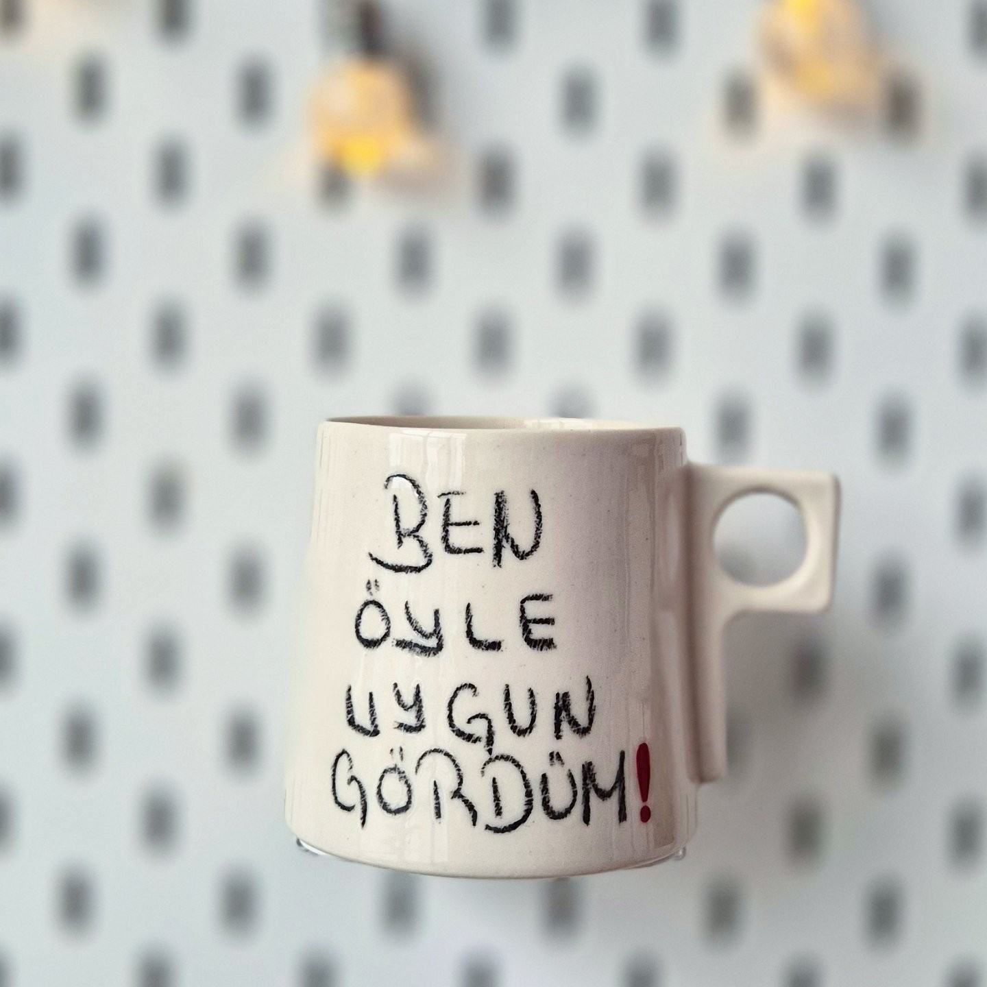  Stoneware Kupa " Ben Öyle Uygun Gördüm"