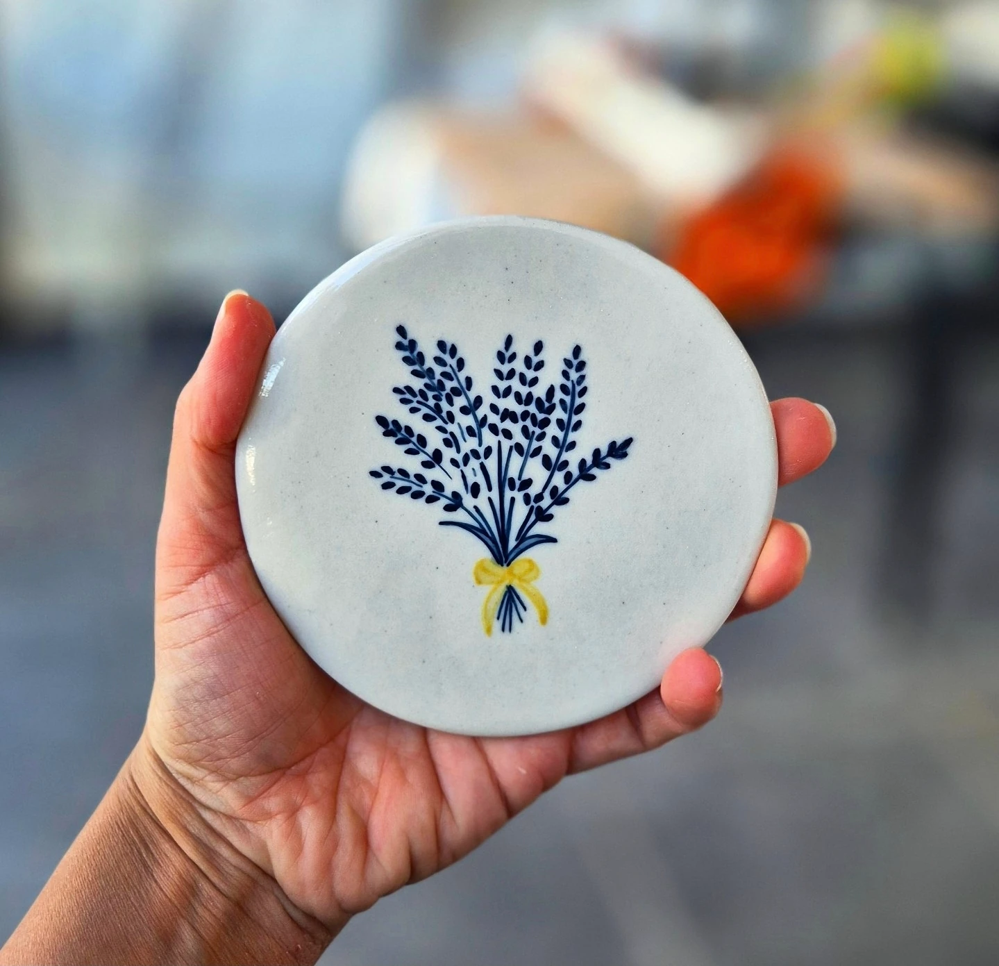 Bardak Altlığı Mavi Başak ( Bereket )