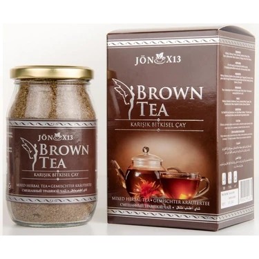 Brown Tea in Jar – Deep Herbal Notes in Every Sip