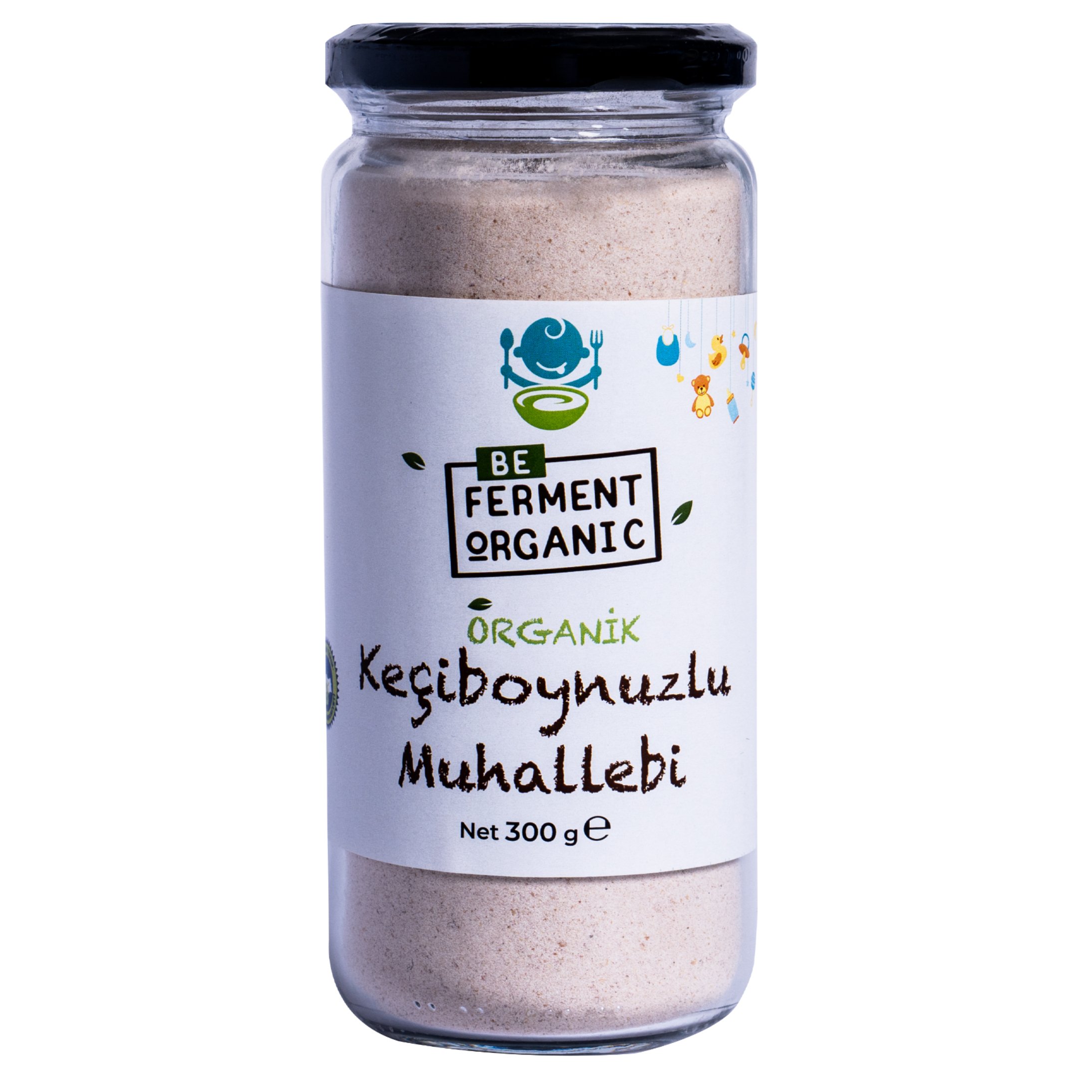 Organik Keçiboynuzlu Muhallebi - 300 Gr