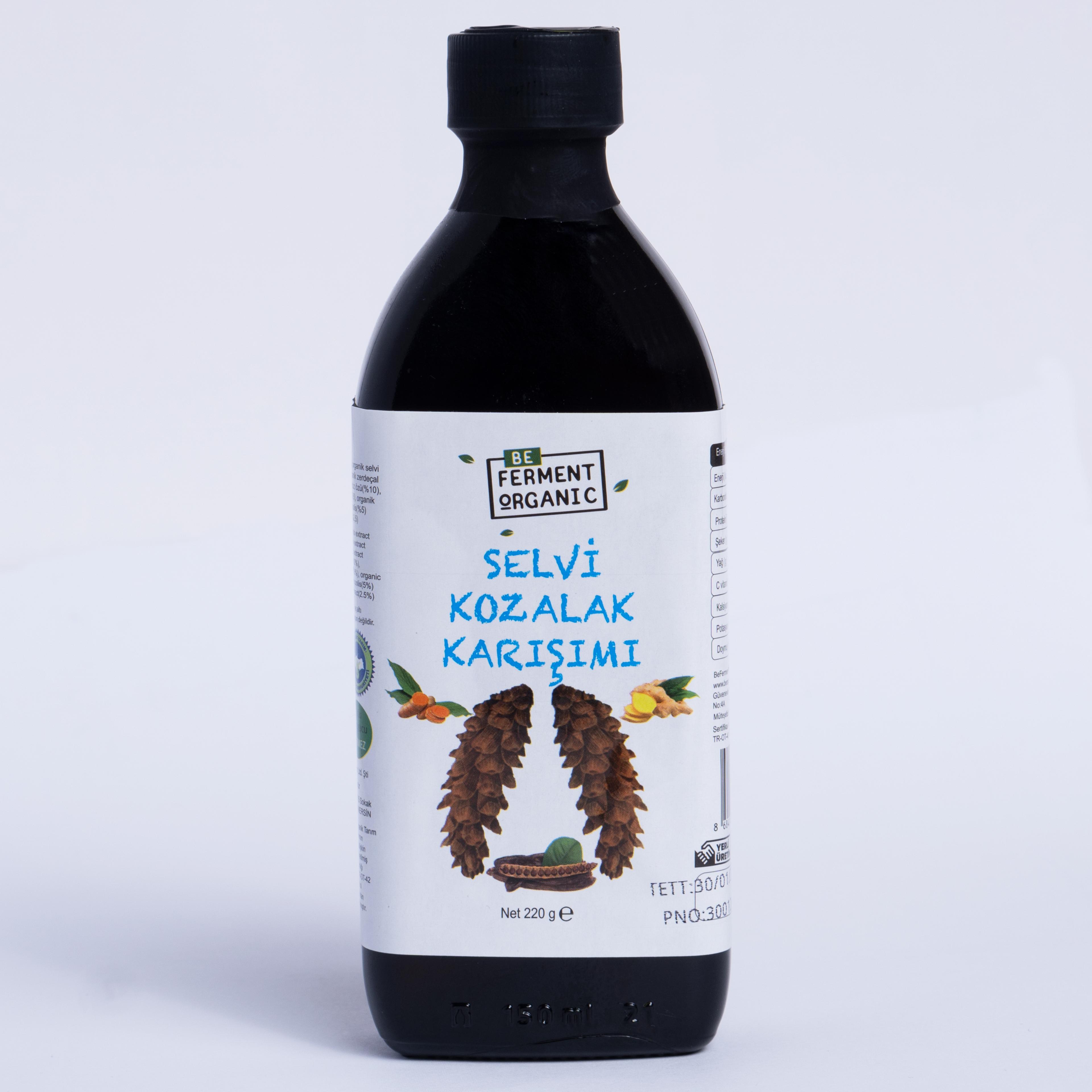 Organik Çam Kozalağı Mix 220 Gr